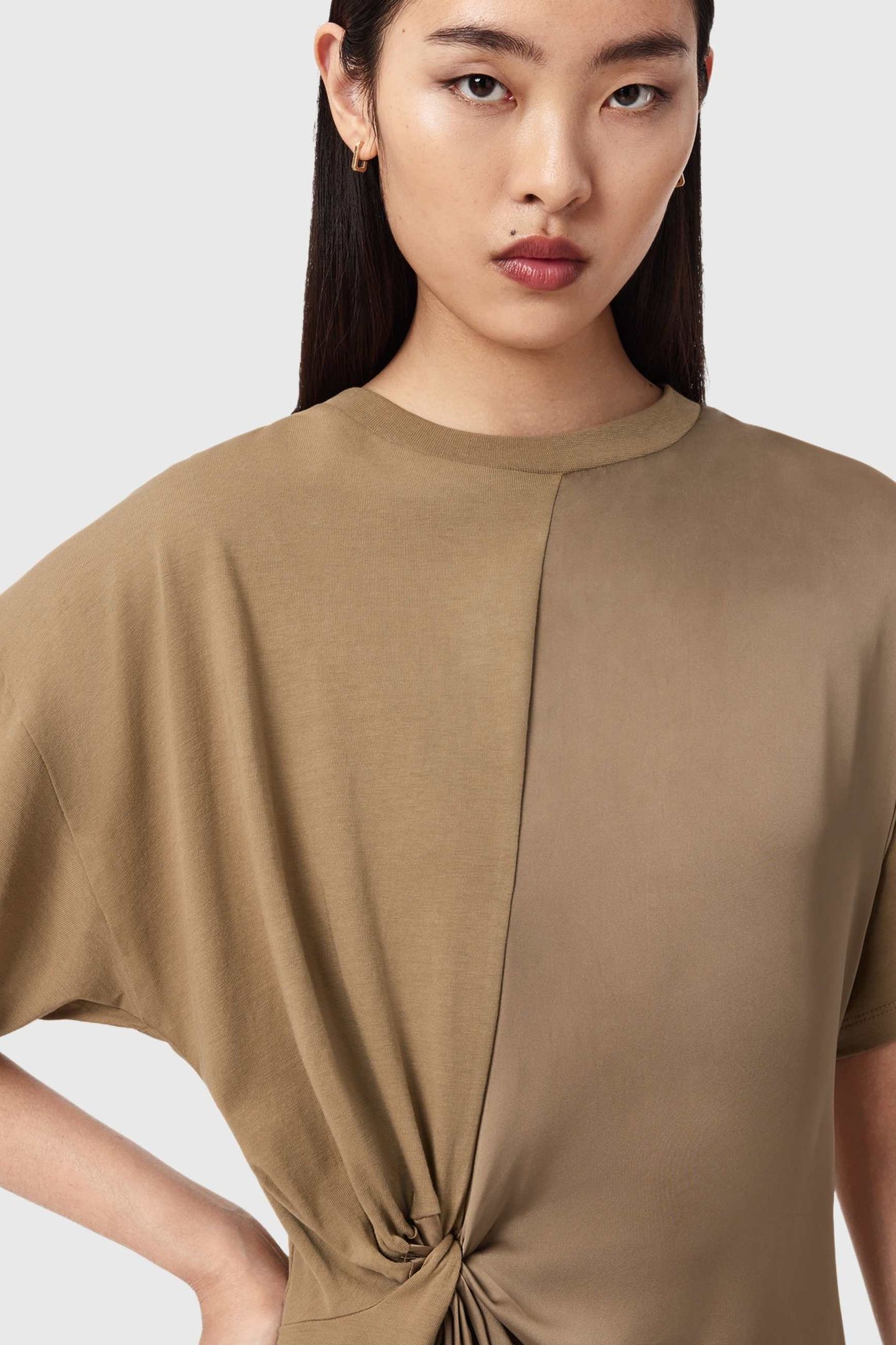 LANA LACE DRESS BUTTERNUT BROWN 6