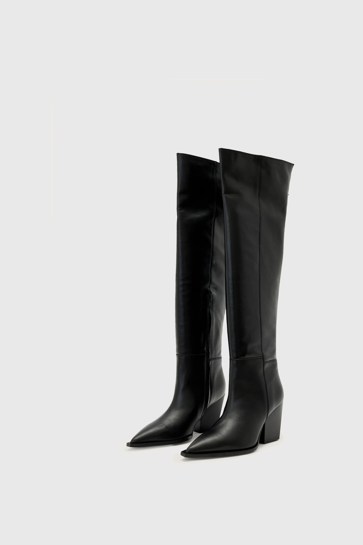 REINA ZIP BOOT BLACK 1