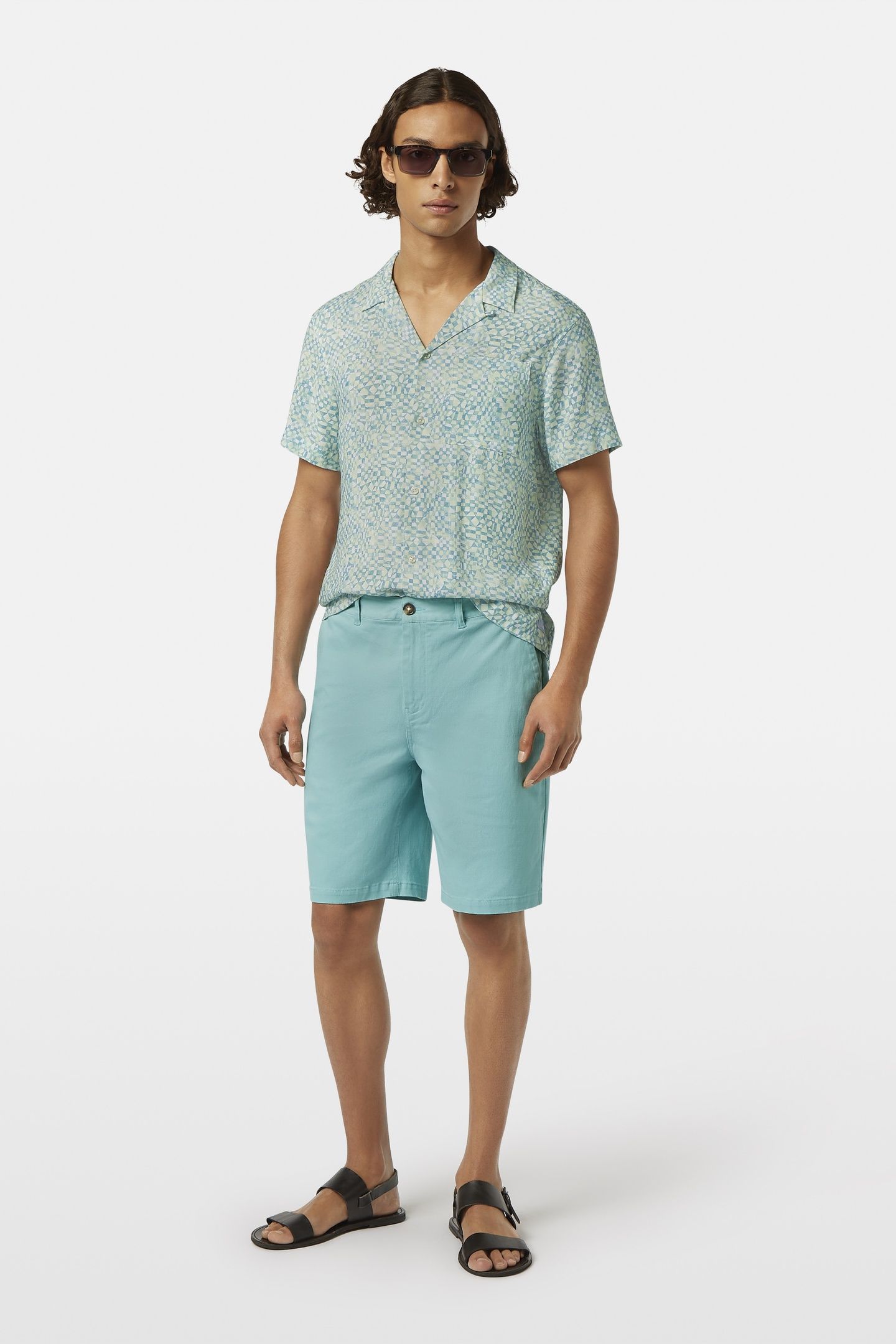 SEASONAL CORE - STUART WASHED COTTON-BLEND TWILL CHINO SHORT 3