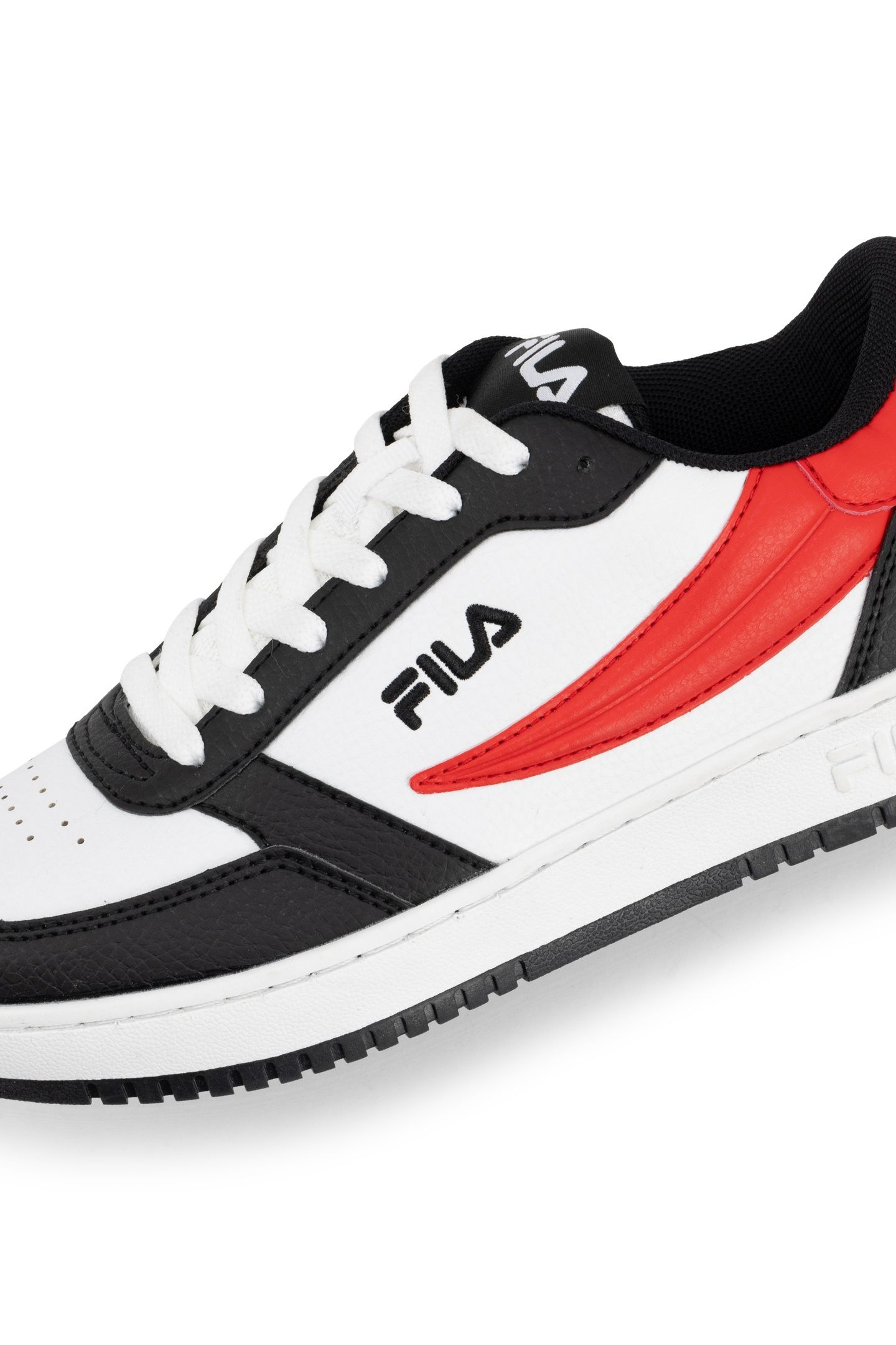 REGA NF TEENS BLACK-FILA RED 3