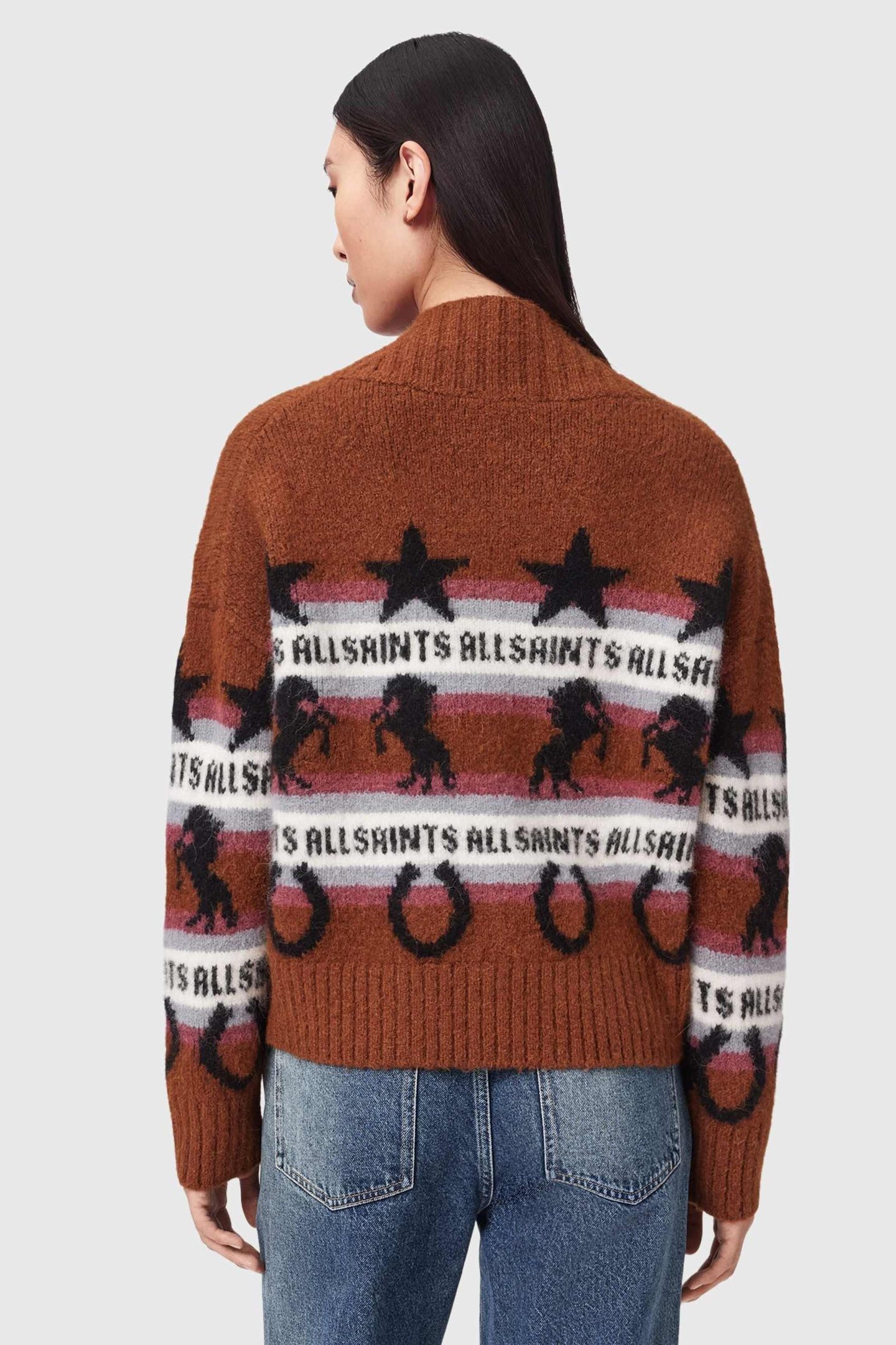 EPONA CARDIGAN COGNAC BROWN 5