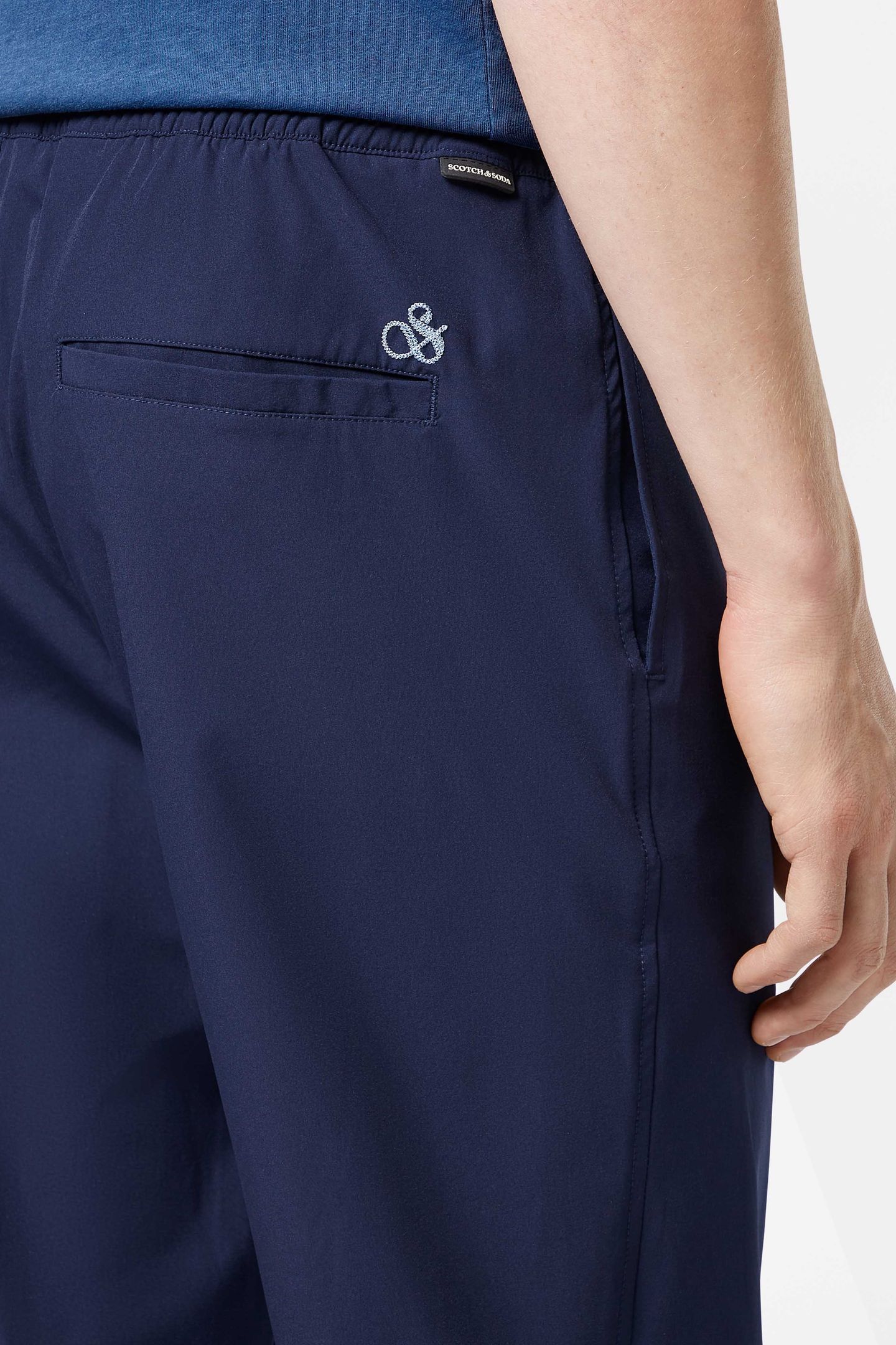 WARREN - STRETCH NYLON-BLEND JOGGER NAVY 6