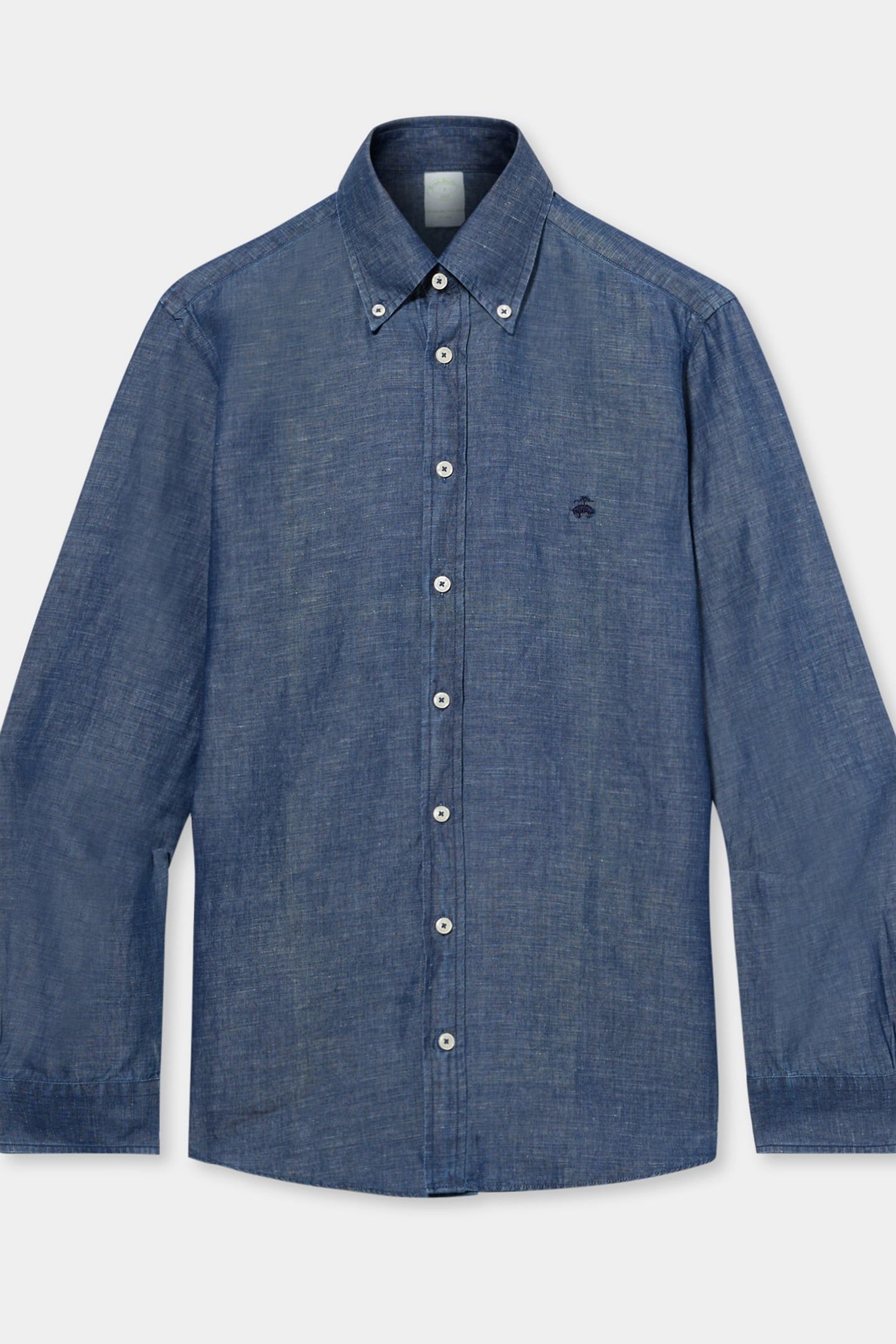 BUTTON-DOWN SHIRT LINEN DENIM 3