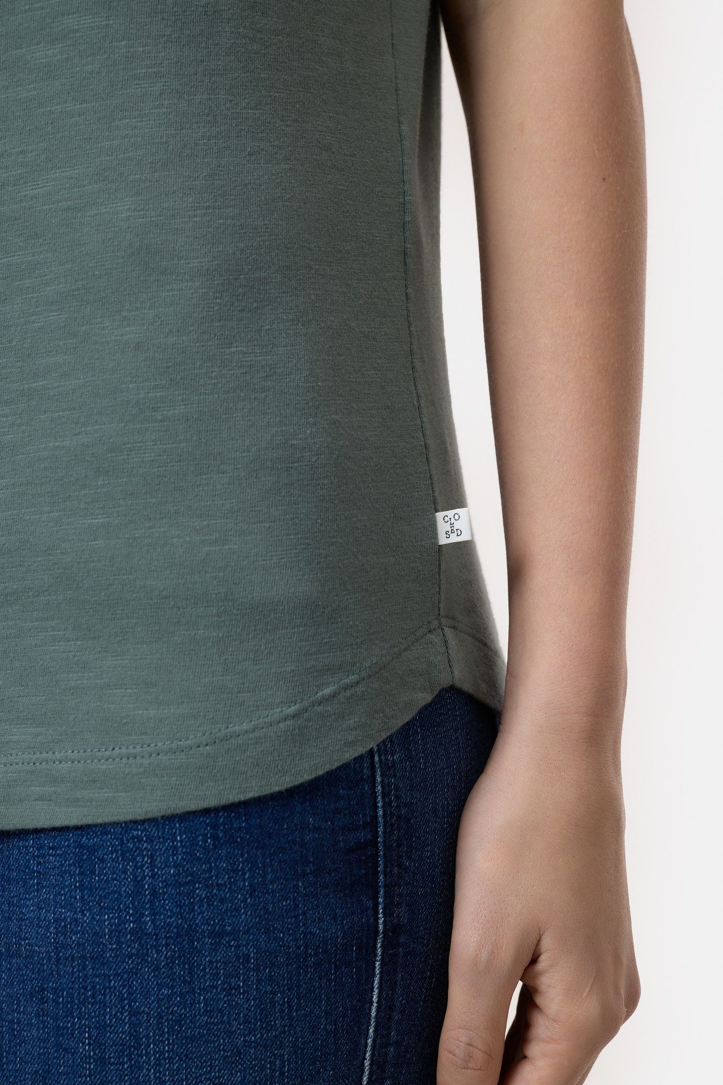 T SHIRT RAGLAN FADED GREEN 5