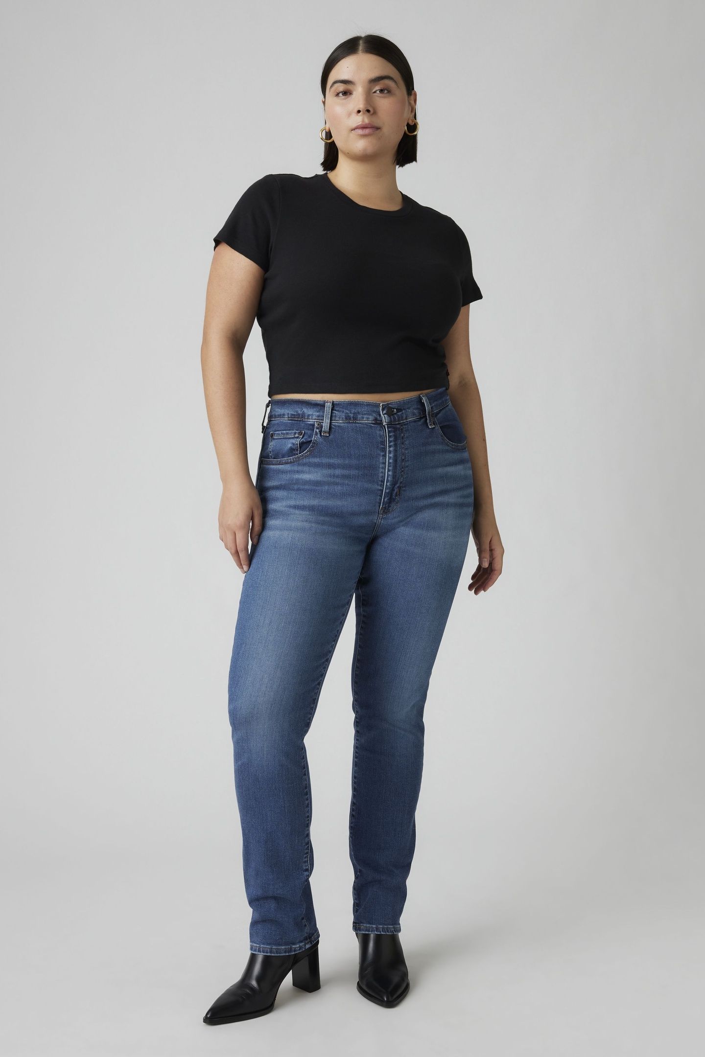 724 HIGH RISE STRAIGHT JEANS 1