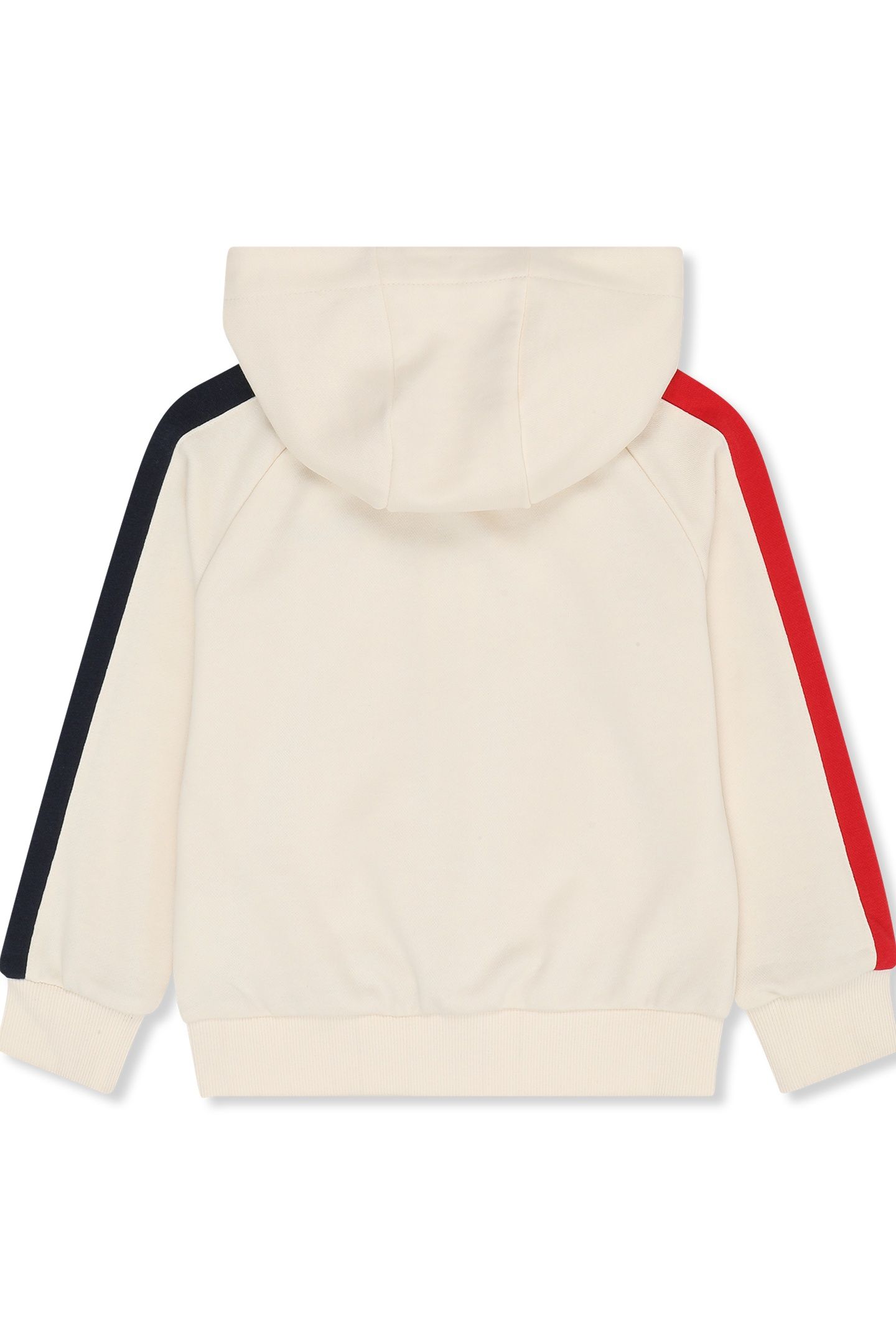 NUGOLA REGULAR HOODED TRACK JACKET EGRET 2
