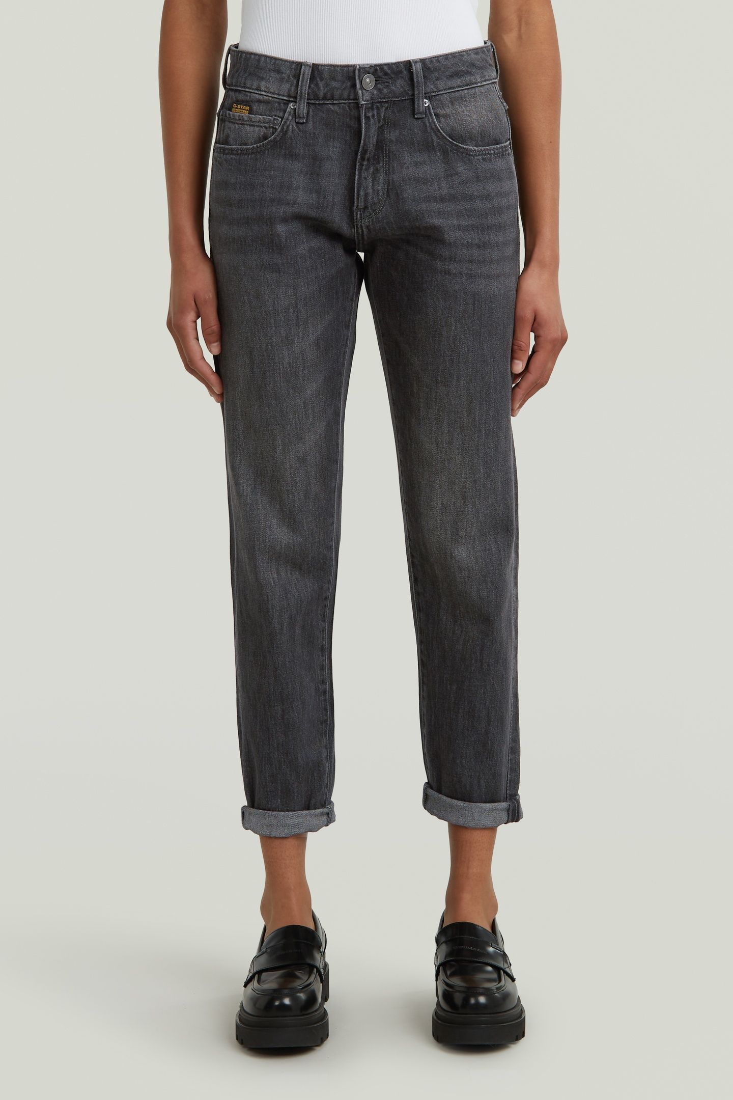 KATE BOYFRIEND JEANS GREY 1