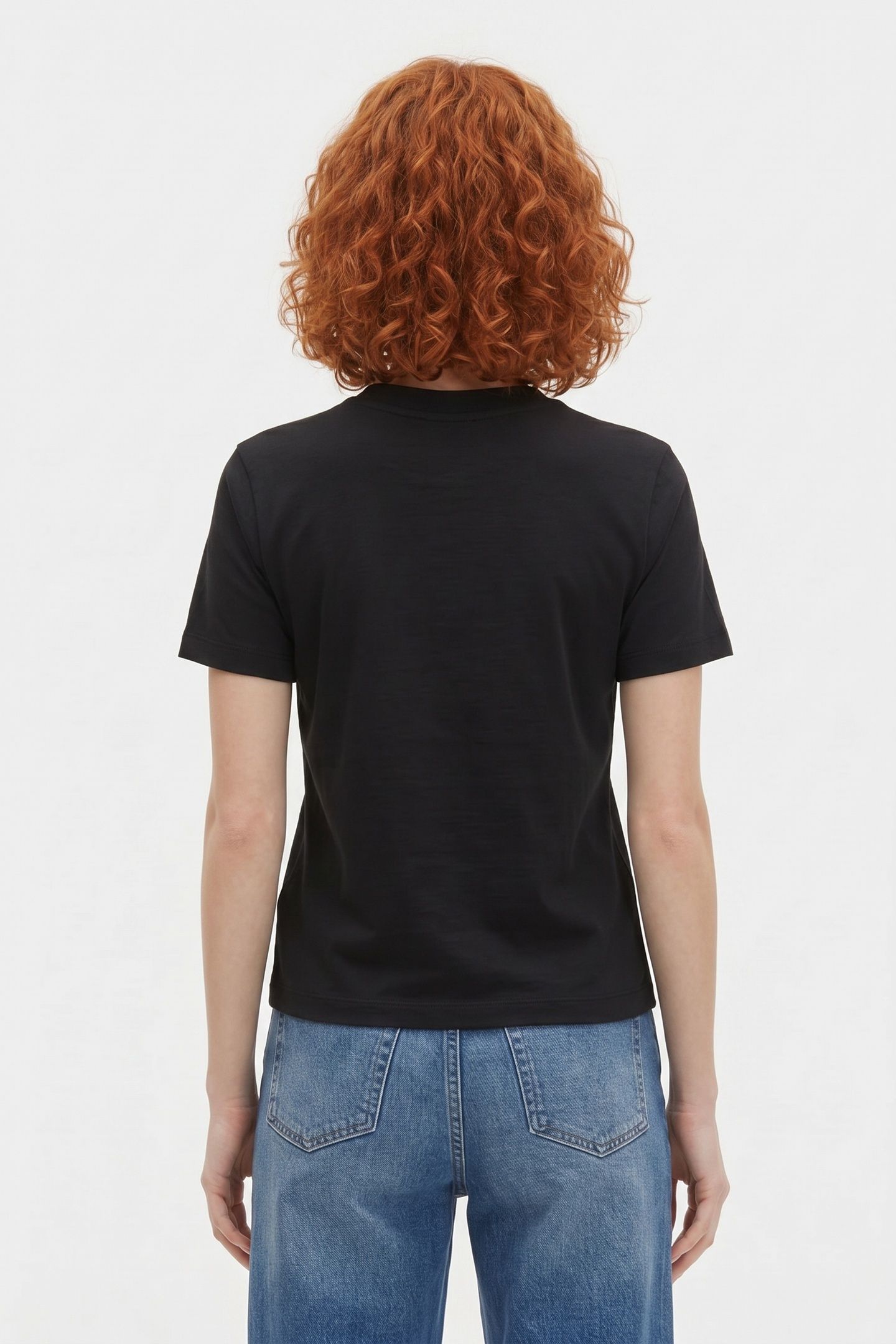 SS CLASSIC MONOLOGO TEE BLACK 2