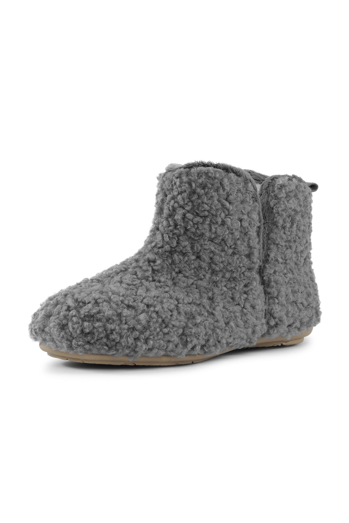 SNIPPY01 SLIPPERS GREY WHEAT 4