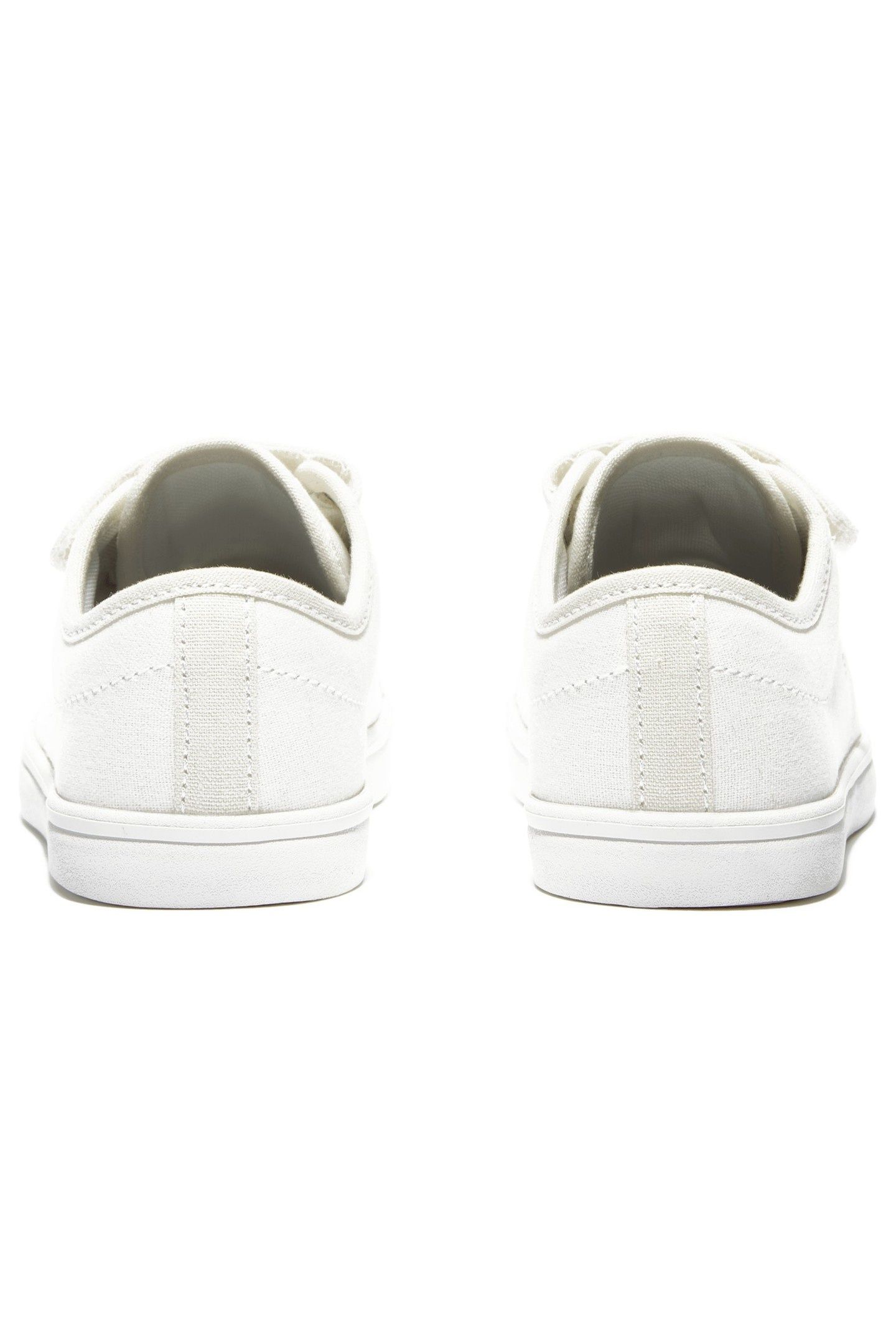 SKAPE PARK LOW HOOK & LOOP SNEAKER WHITEOUT CANVAS 6