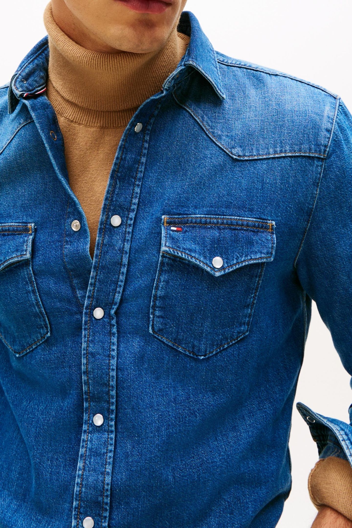 WESTERN SHIRT NOAH NOAH INDIGO 5