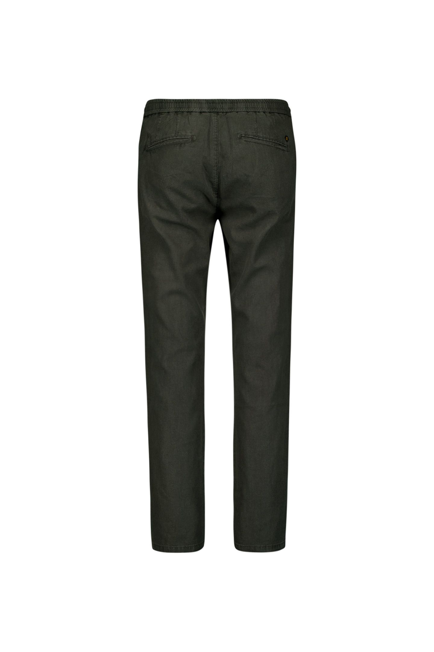 PANTS WITH LINEN GARMENT DYED MOTORBLACK 5