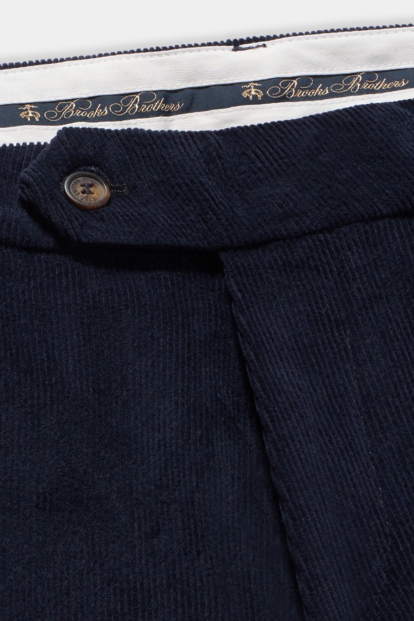 SLIM FIT COTTON CORDUROY CHINOS NAVY 6