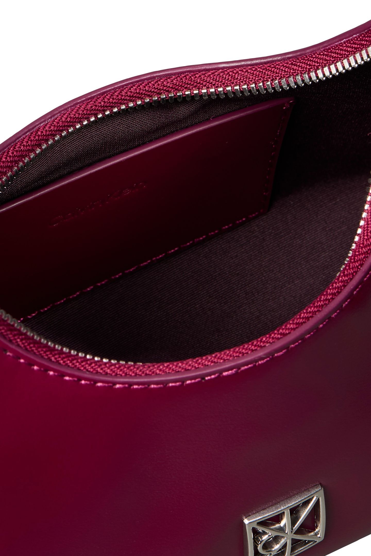 EMBLEM LEATHER MINI SHOULDER BAG ALLURING PINK 4
