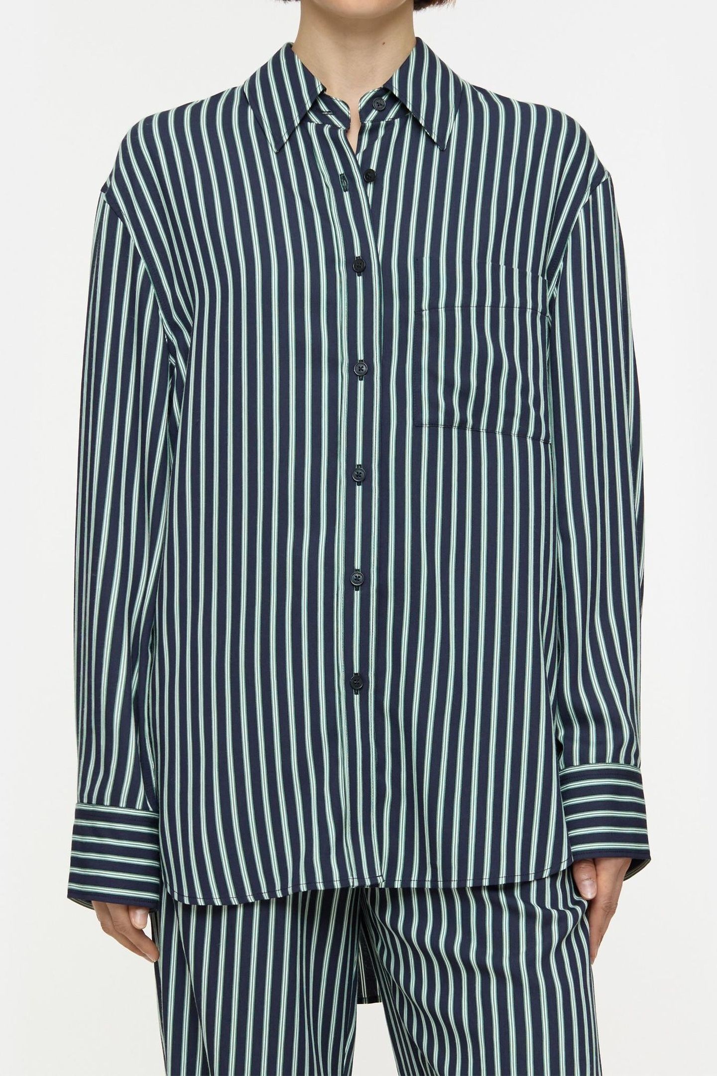 OVERSIZE SHIRT DARK NIGHT 1
