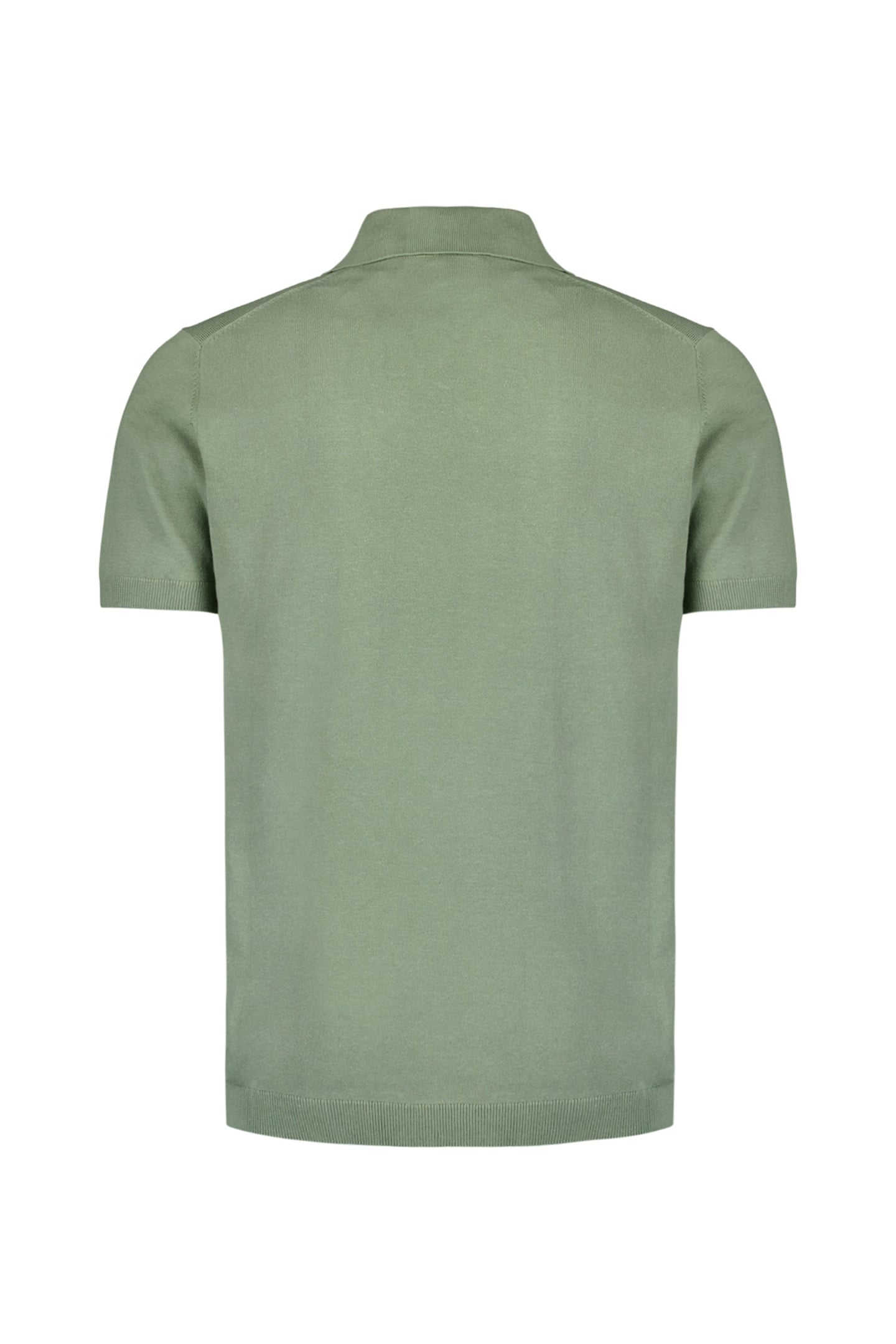PULLOVER SHORT SLEEVE POLO V SOLID GREEN 6