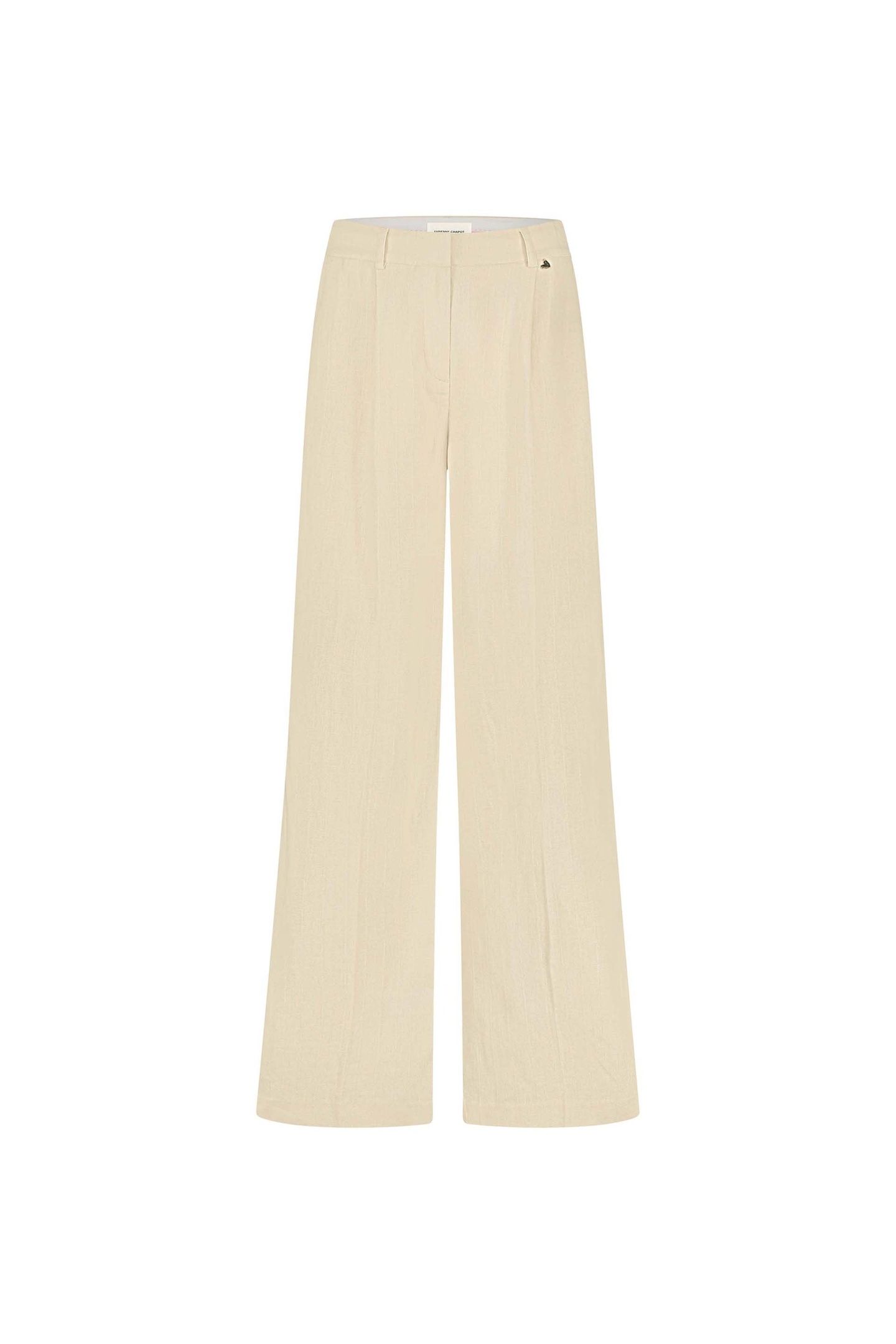 NURA PLEATED TROUSERS LATTE 4