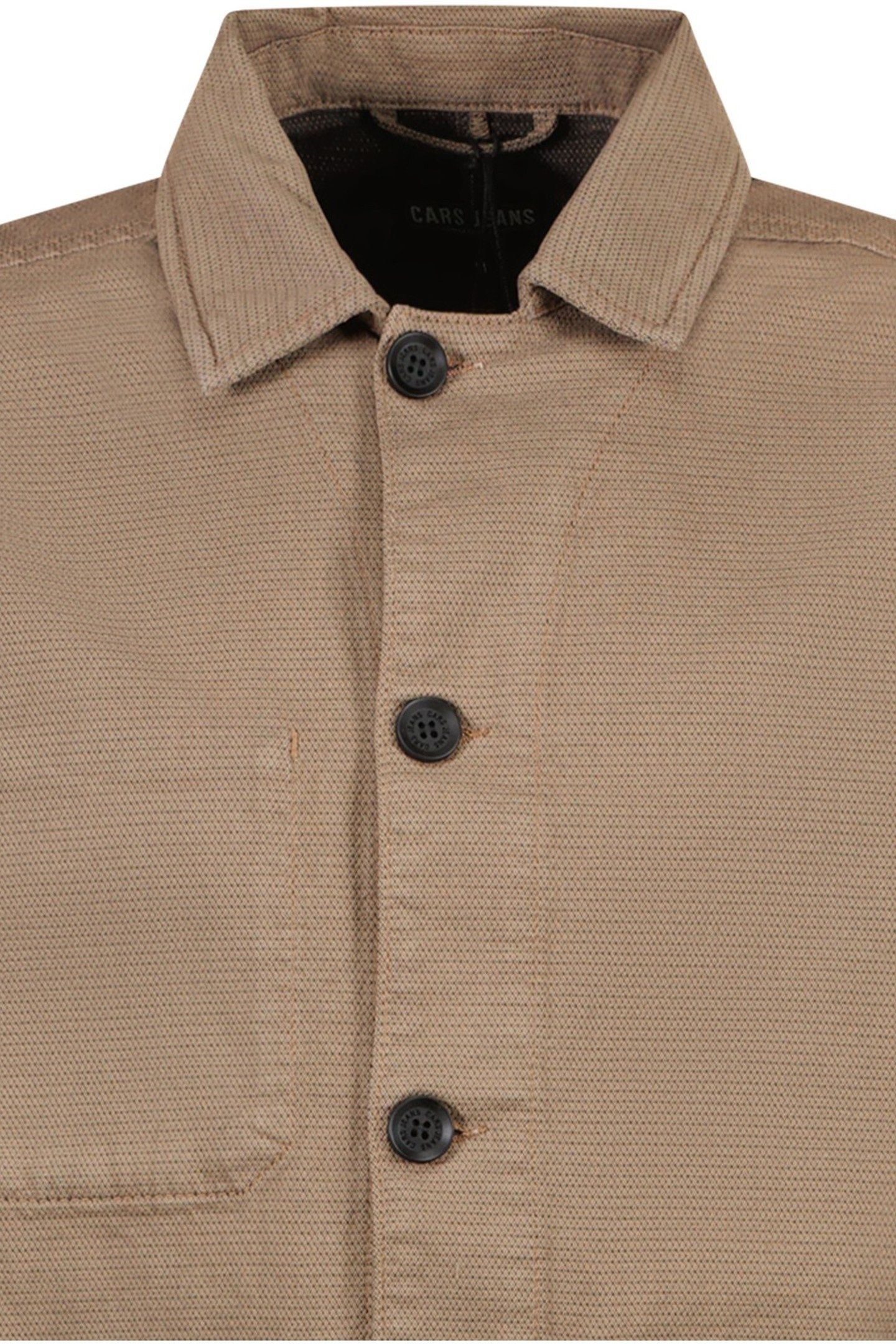 TOBIAS LS JACKET SHIRT BROWN 4