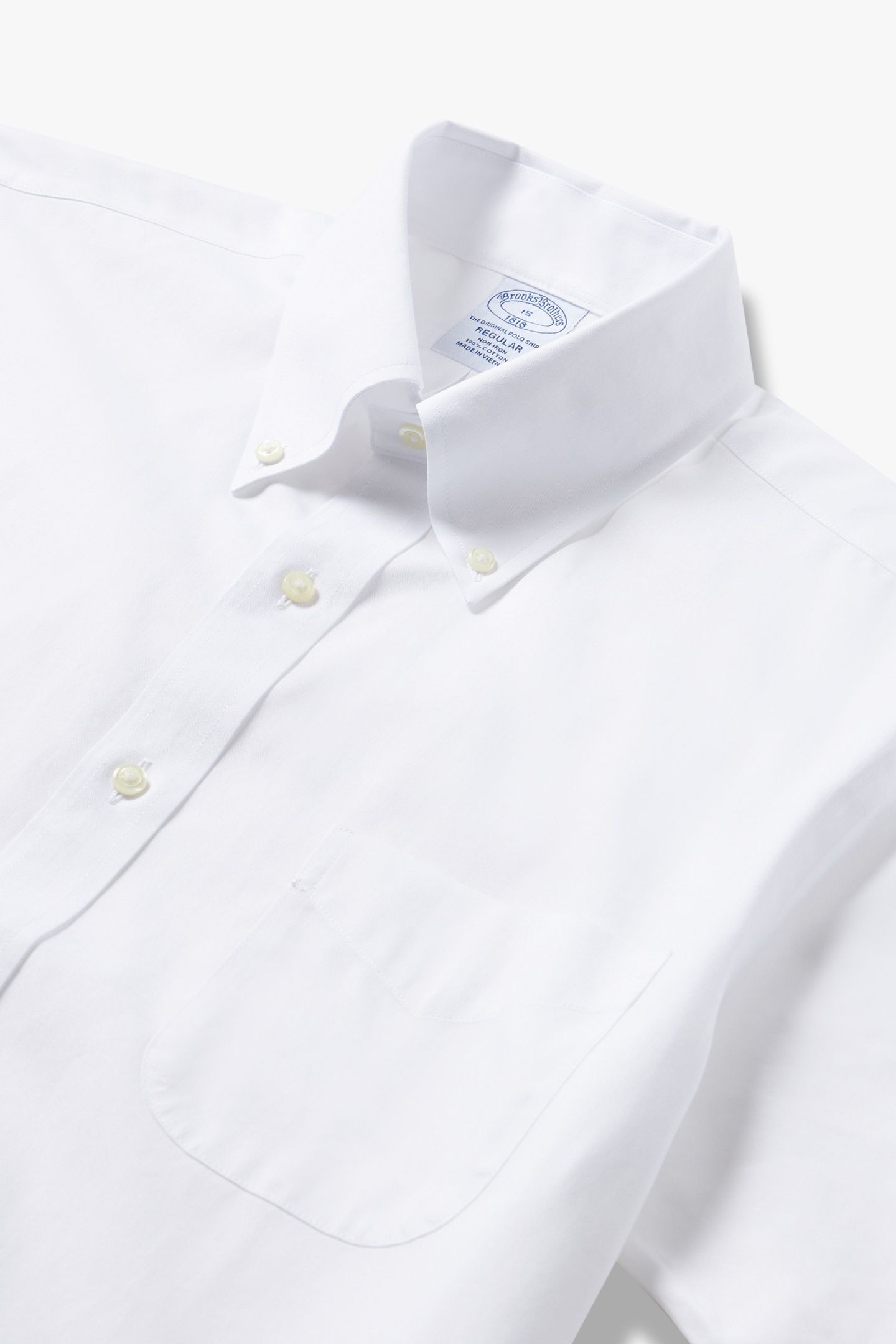 NON-IRON REGULAR SHIRT WHITE 2
