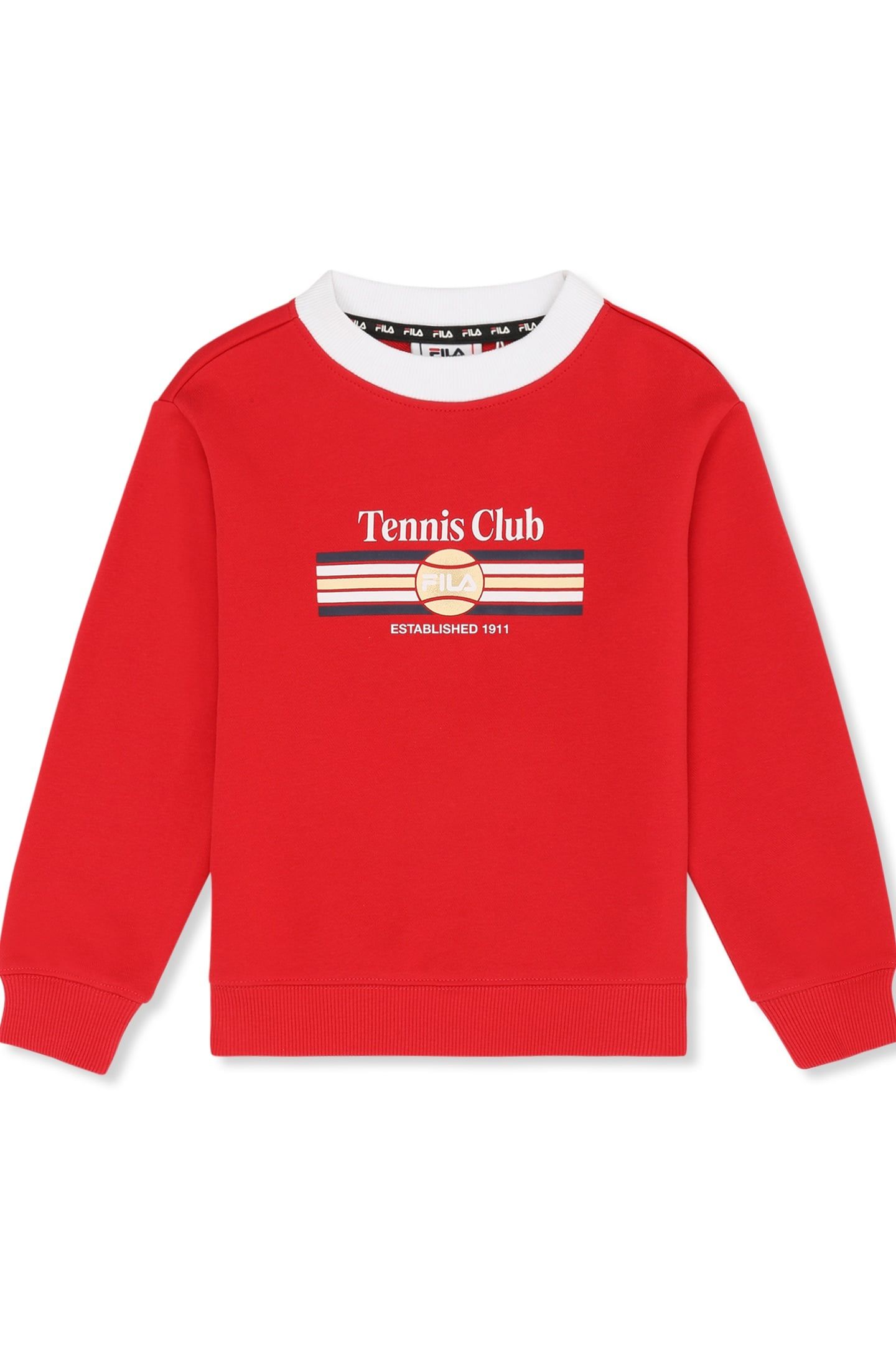 COLTANO REGULAR GRAPHIC SWEATSHIRT TRUE RED 1