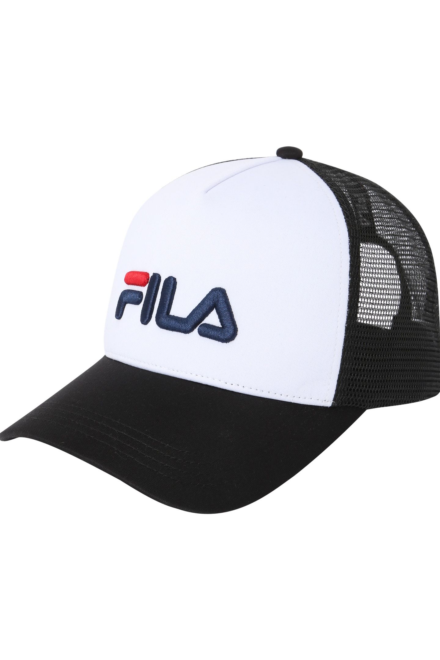 BARGANA TRUCKER CAP BLACK-BRIGHT WHITE 1