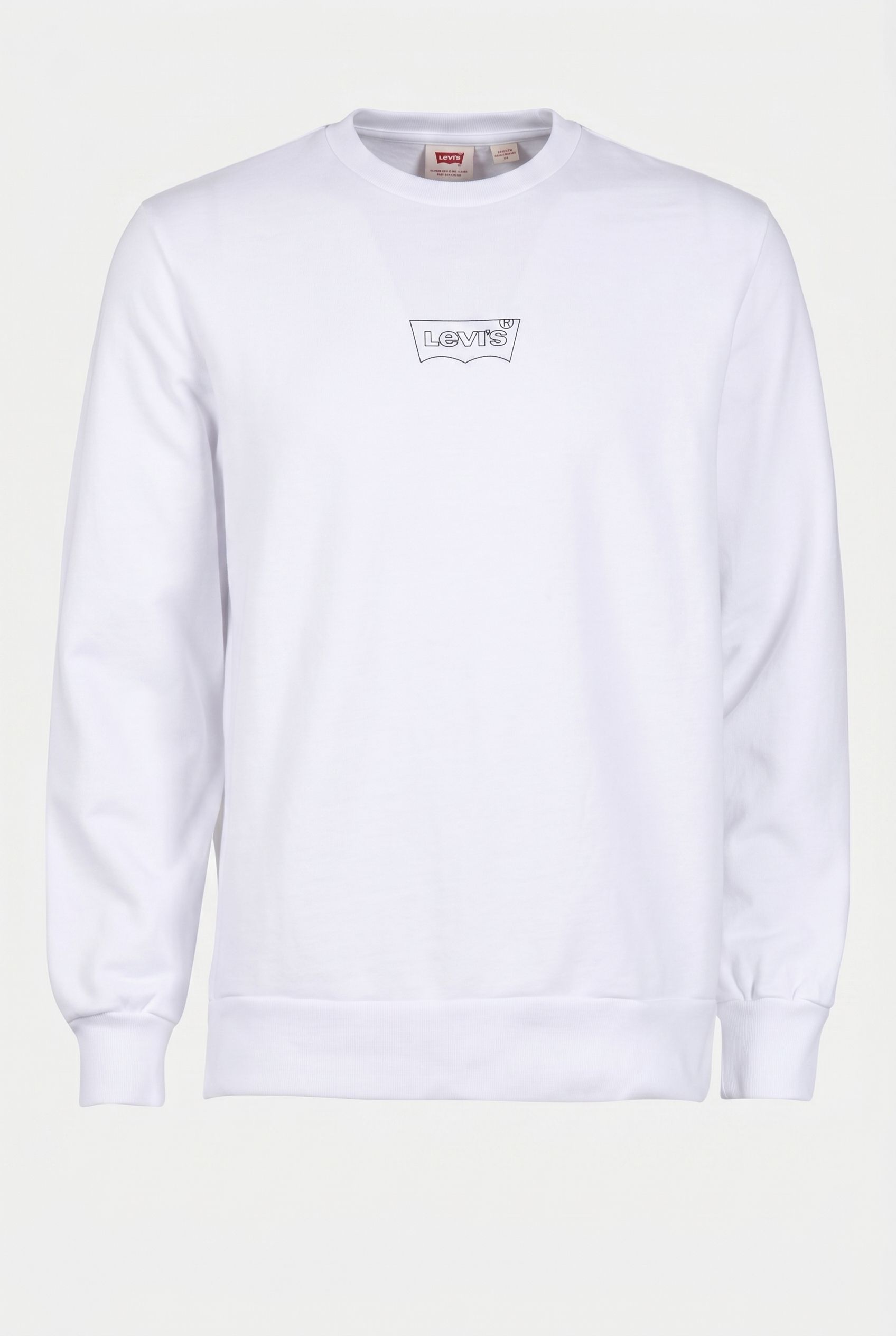 GRAPHIC SWEATSHIRT BATWING OUTLINED WHITE 3