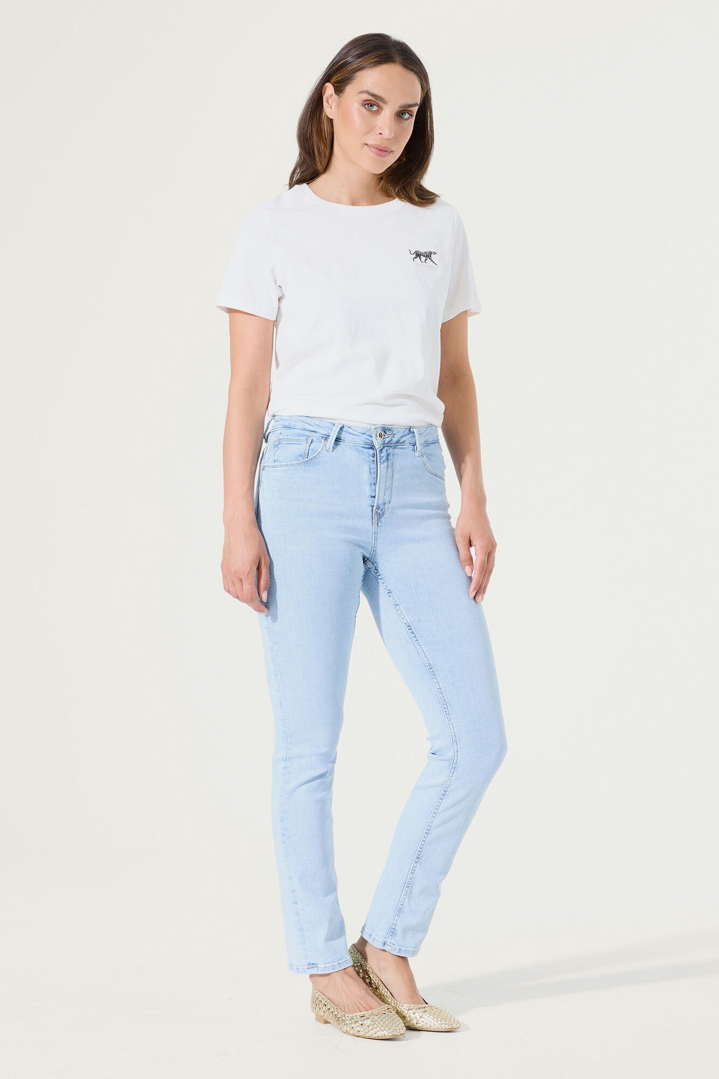 CELIA PANTS DENIM LIGHT USED 4