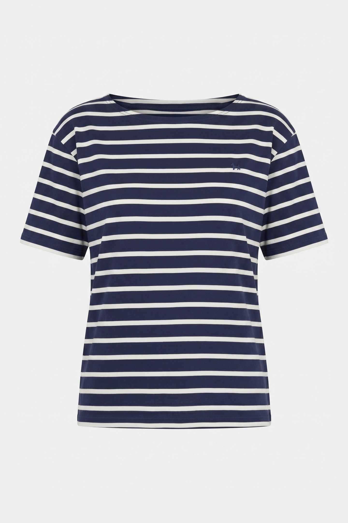 LOGOED T-SHIRT COTTON WHITE 5