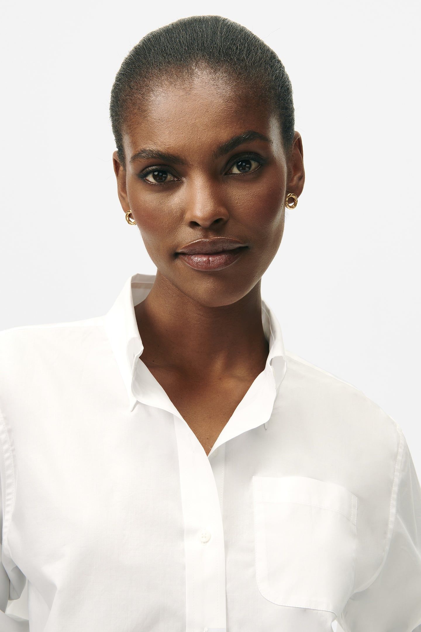 COTTON POPLIN SHIRT WHITE 4