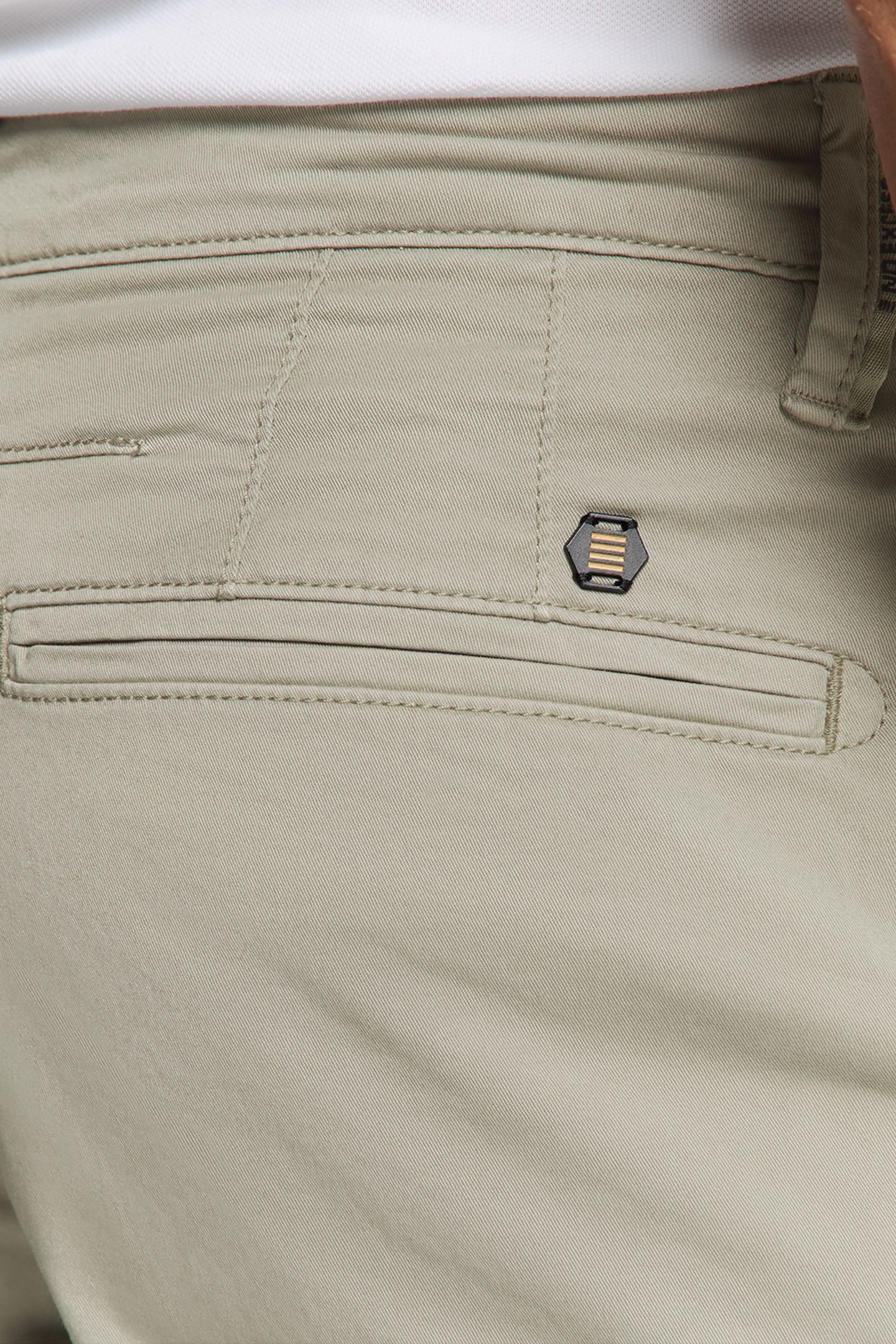 SHORT CARGO GARMENT DYED + STONE WASHED STRETCH LIGHT ARMY 6