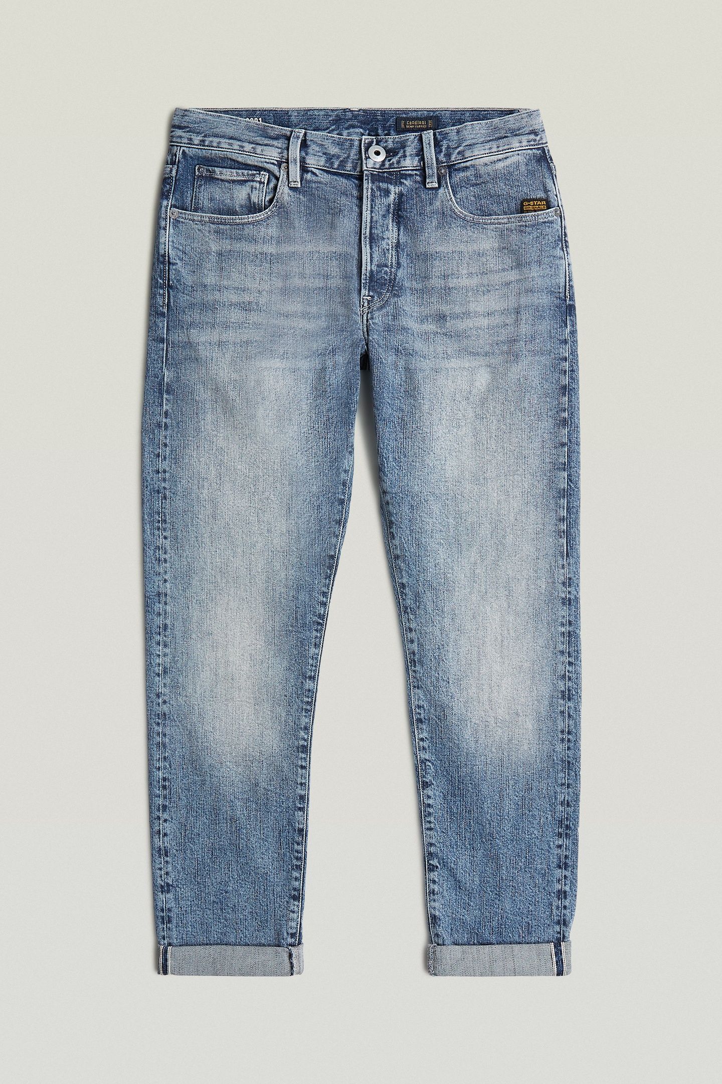 3301 SLIM JEANS LIGHT/PASTEL BLUE 5