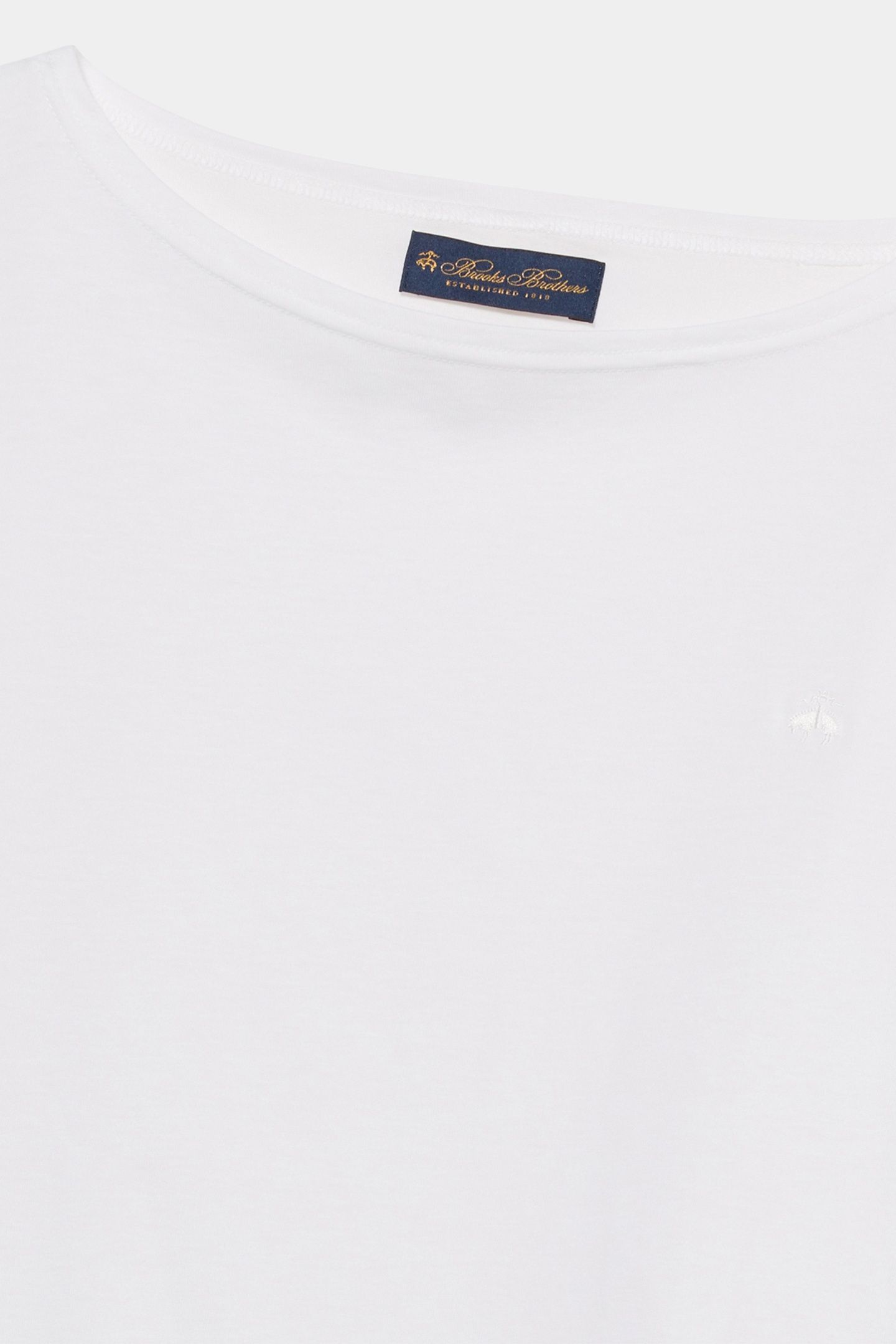 LOGOED T-SHIRT COTTON WHITE 4