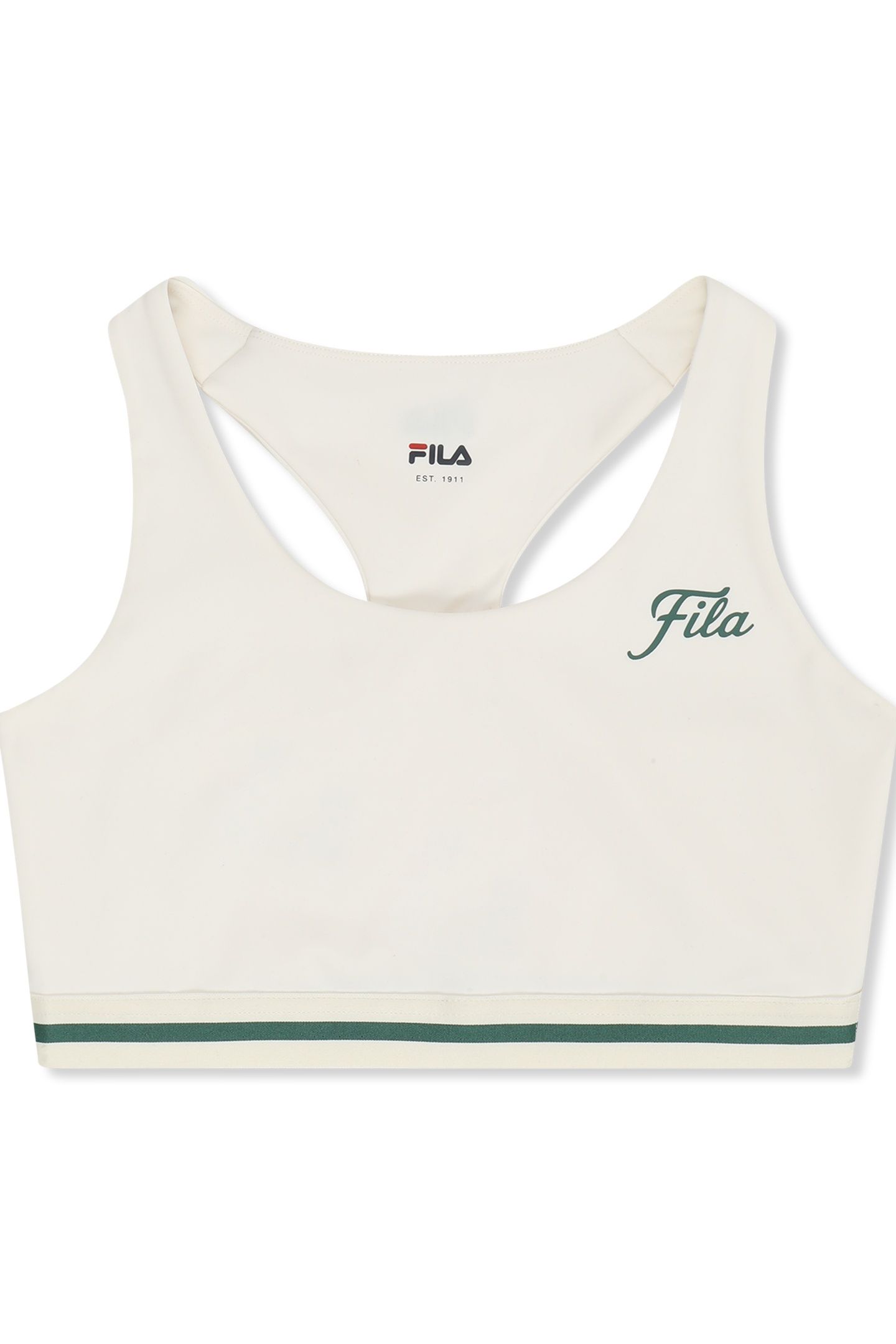 LUNATA GRAPHIC TAPED BRA TOP EGRET 4