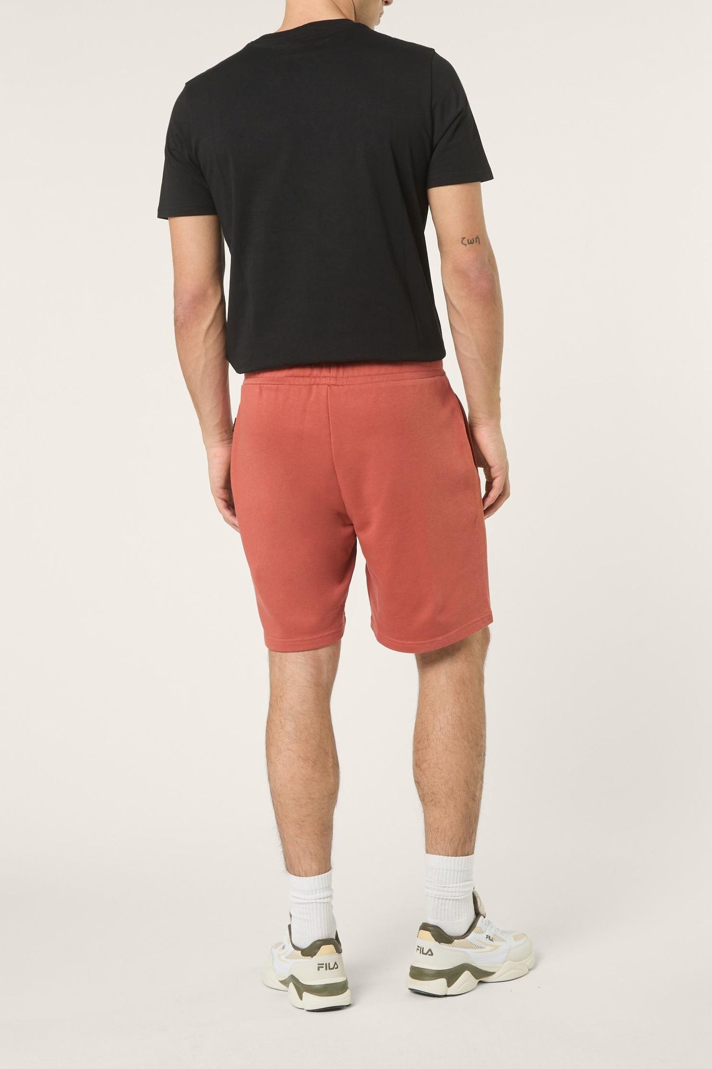 VALSERA REGULAR LOGO SWEAT SHORTS ETRUSCAN RED 3