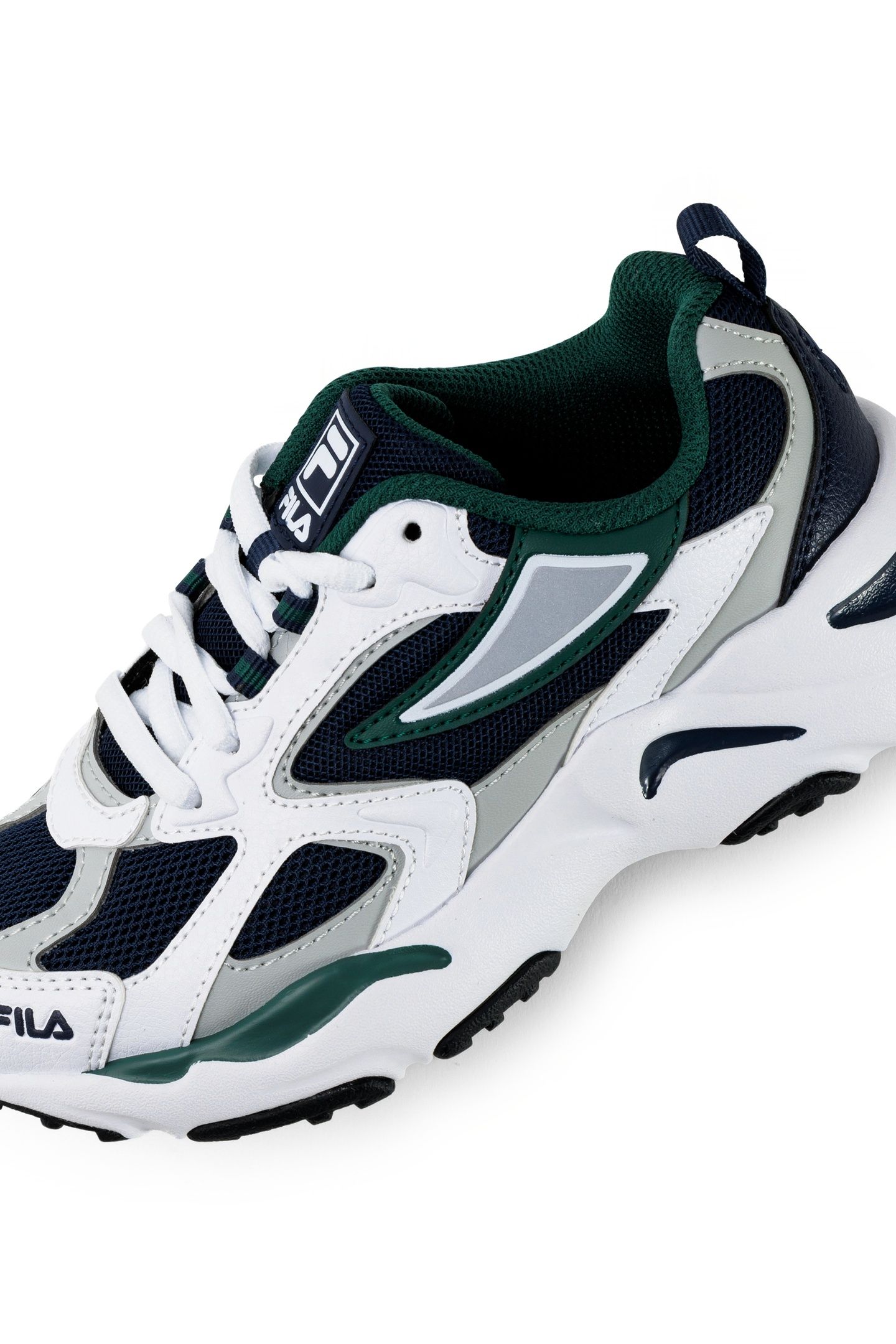 CR-CW02 RAY TRACER KIDS FILA NAVY-POSY GREEN 3