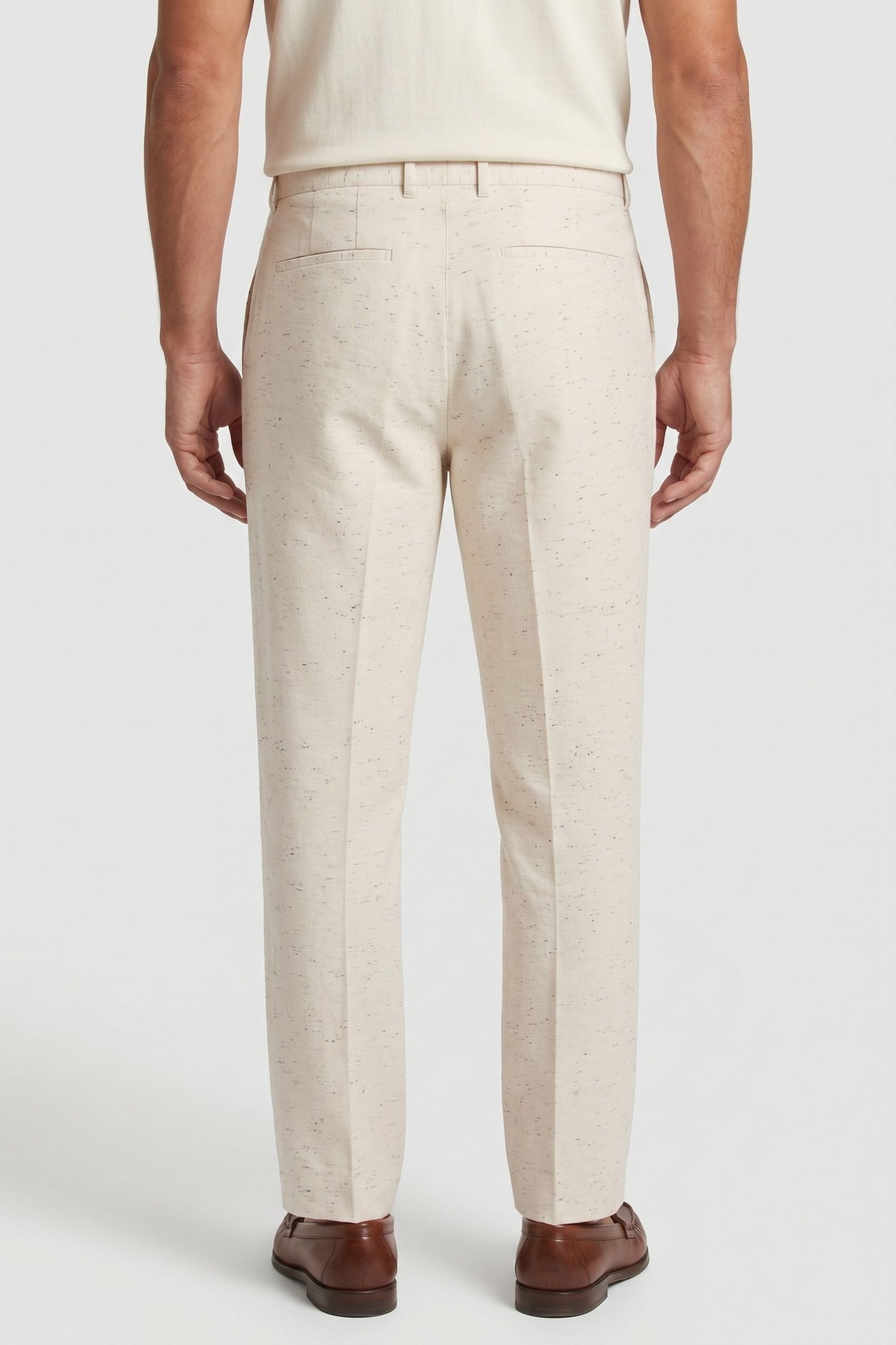 DUNCAN PANTS - EXTENDED WAIST BAND PANTS CHALK 2
