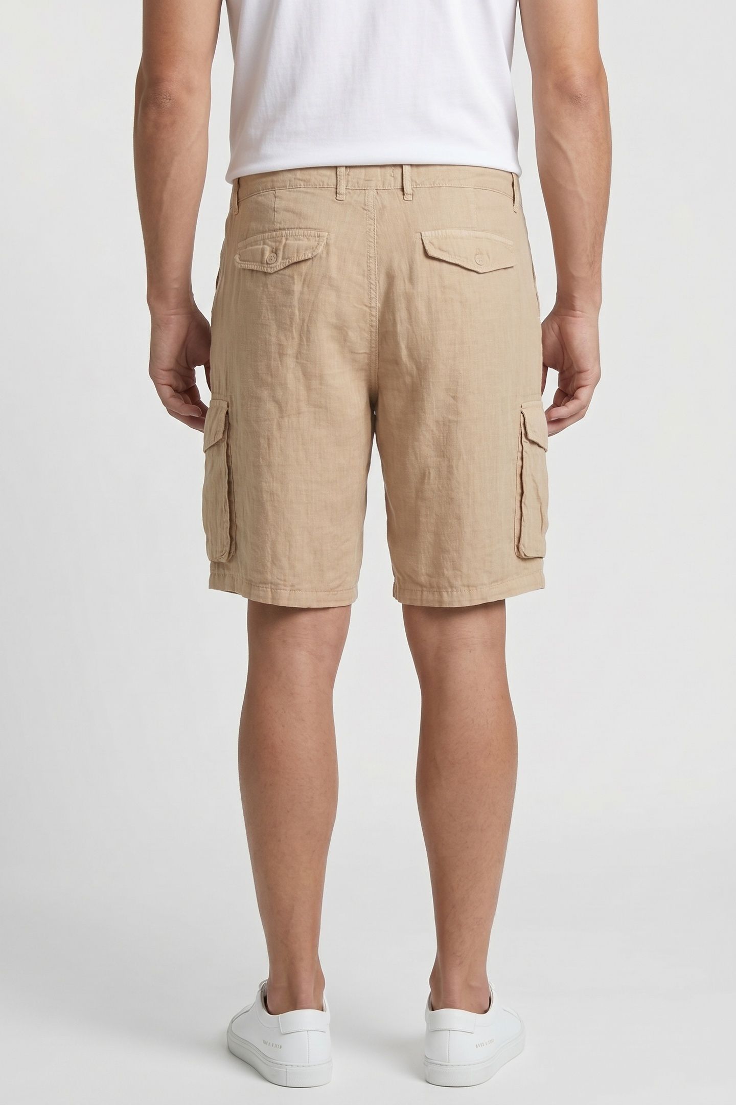 BERMUDA CARGO LINEN SAND 2