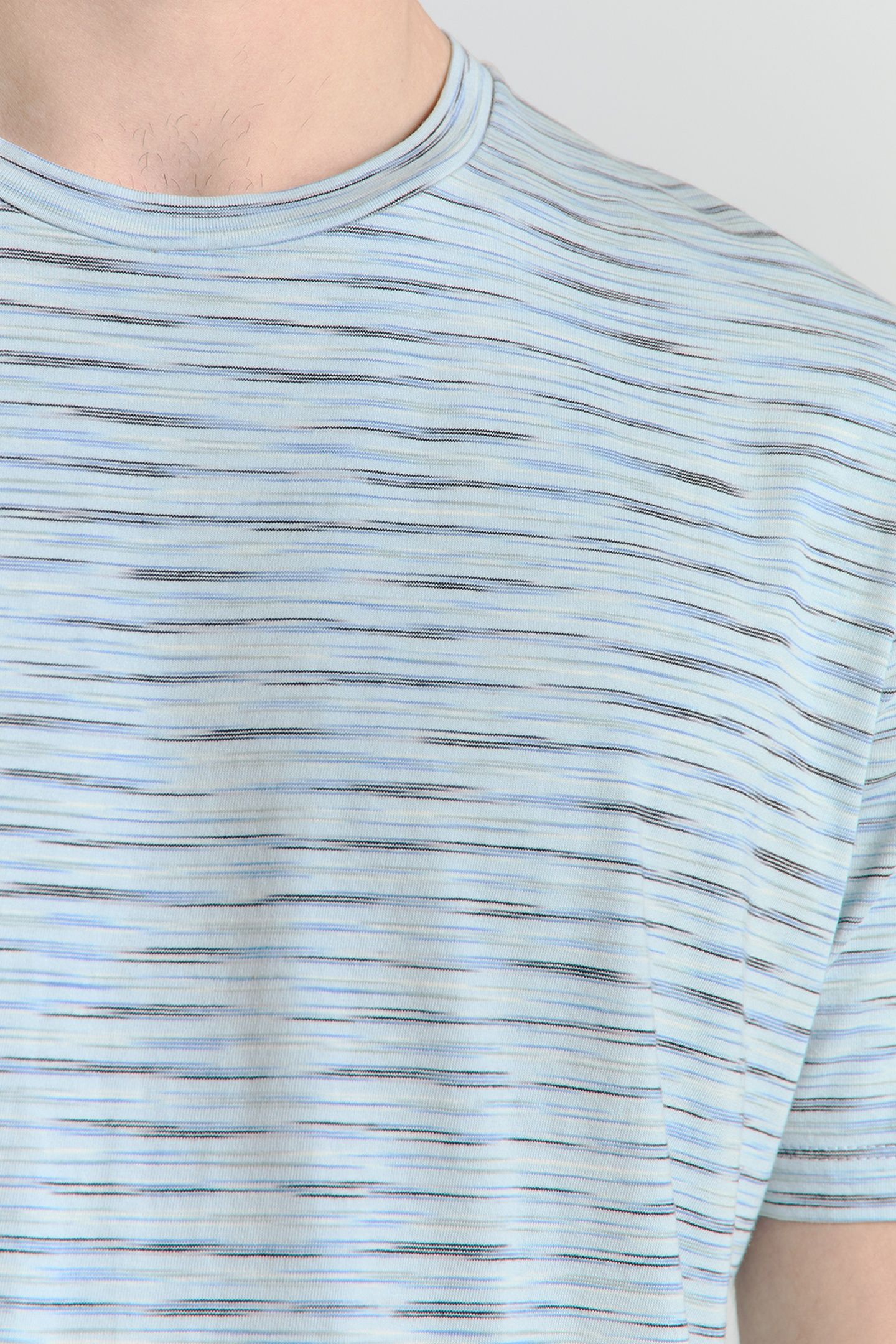 T-SHIRT CREWNECK MULTI COLOURED MELANGE CLOUD 7