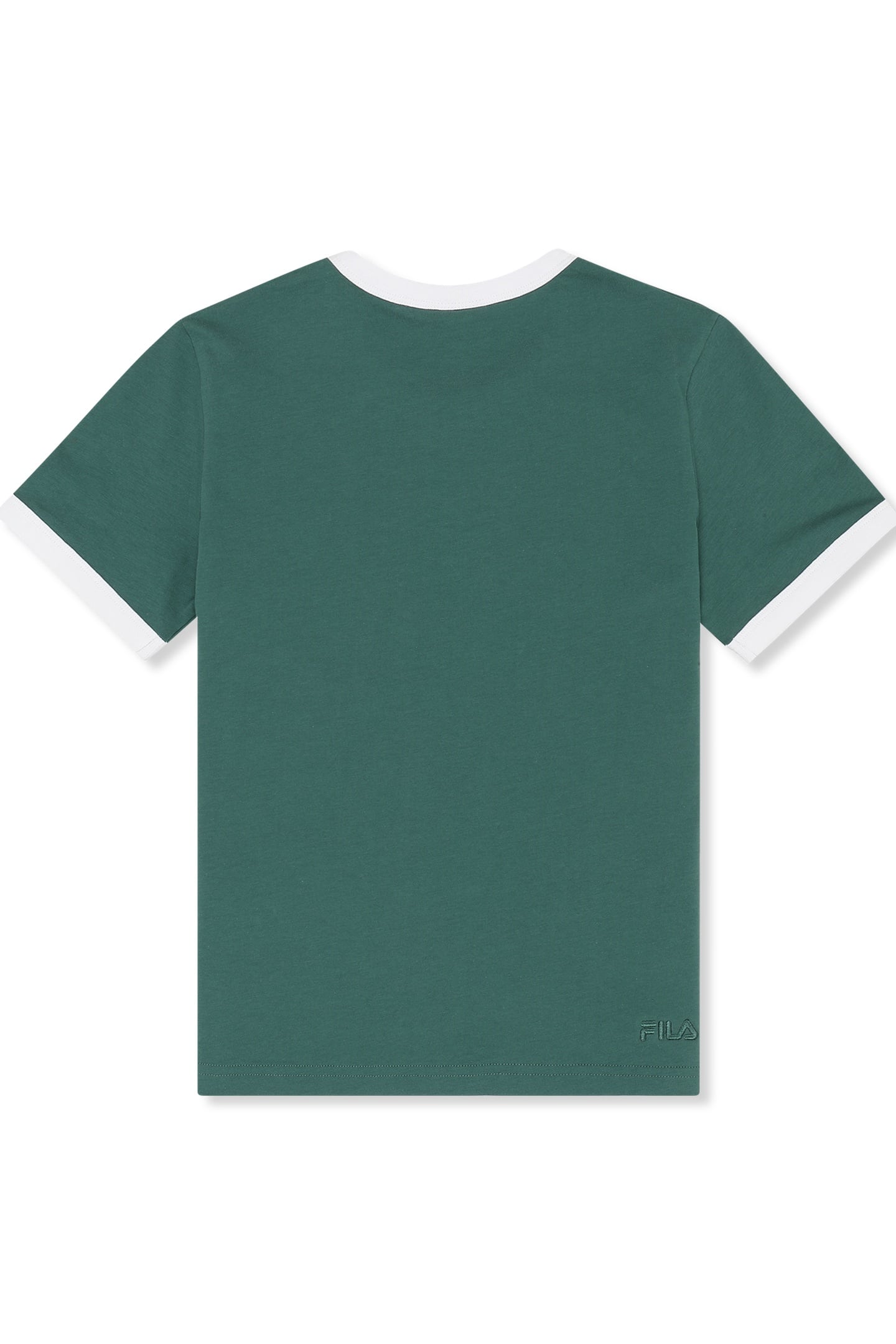MARLIA REGULAR GRAPHIC RINGER T-SHIRT POSY GREEN 2