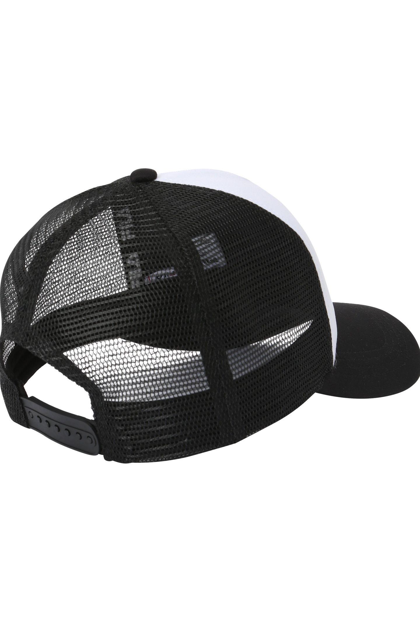 BARGANA TRUCKER CAP BLACK-BRIGHT WHITE 3