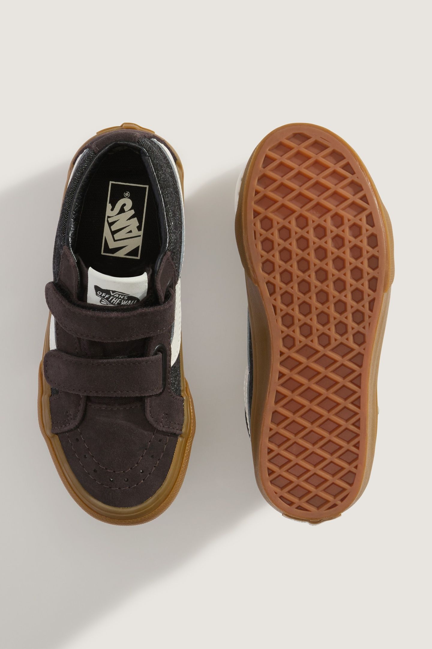 YOUTH UNISEX SK8-MID REISSUE V DENIM BLACK 5