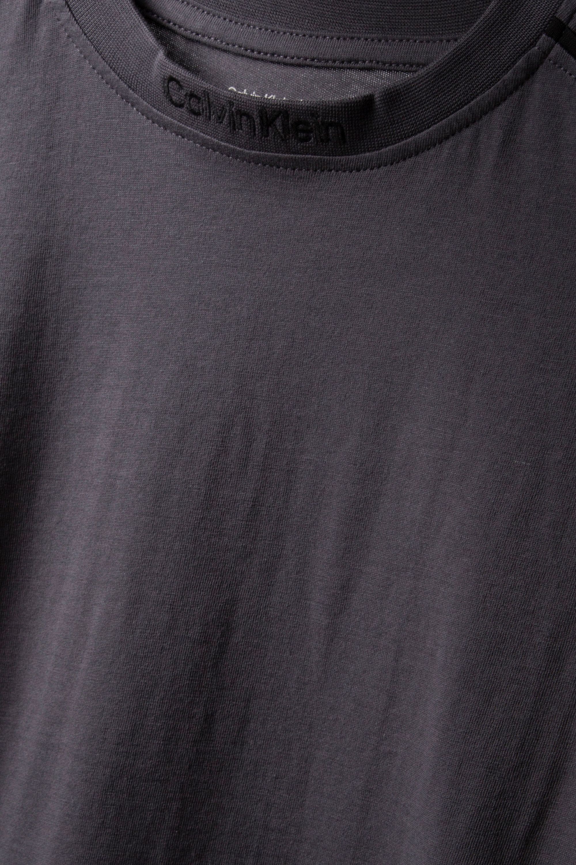 BOYS EMBRO PIPING S/S T-SHIRT COAL 4