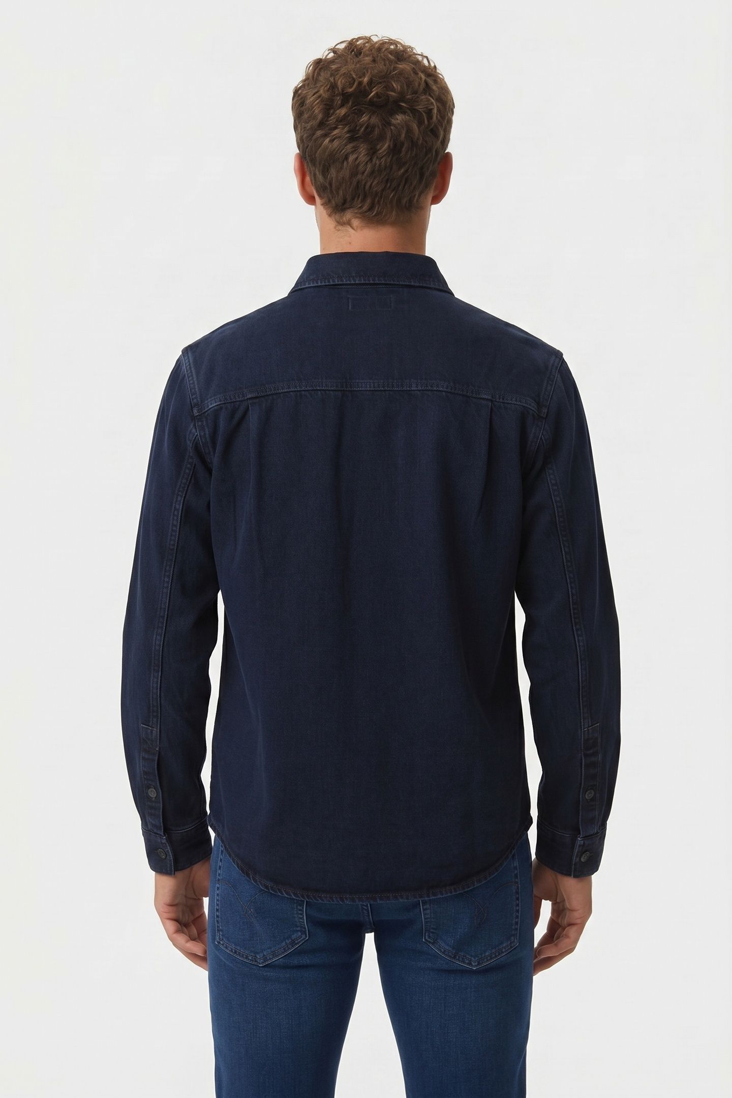 BLUE BLACK STONE 90S SHIRT BLUE BLACK STONE 2