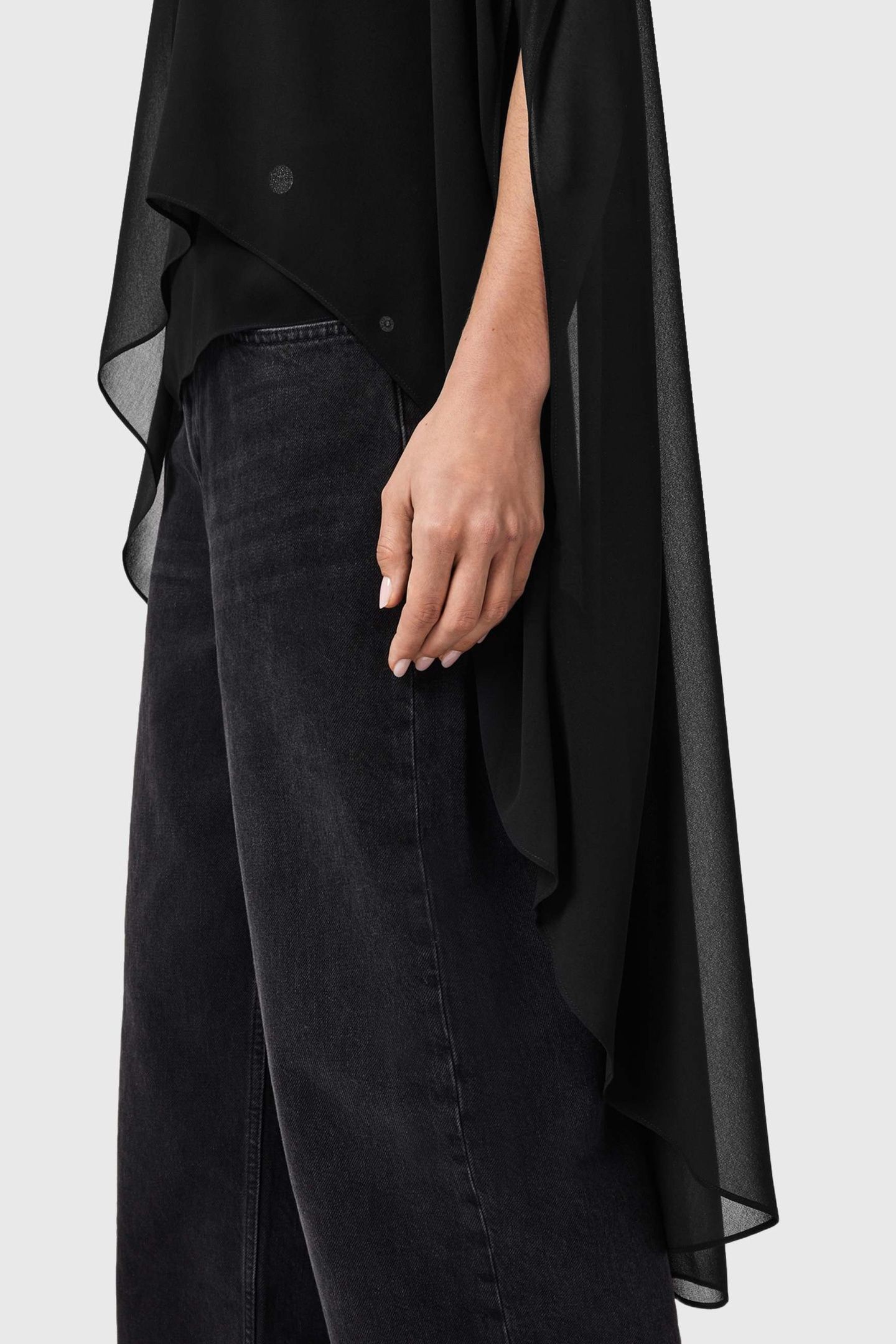 JAMIE SHEER TOP BLACK 7