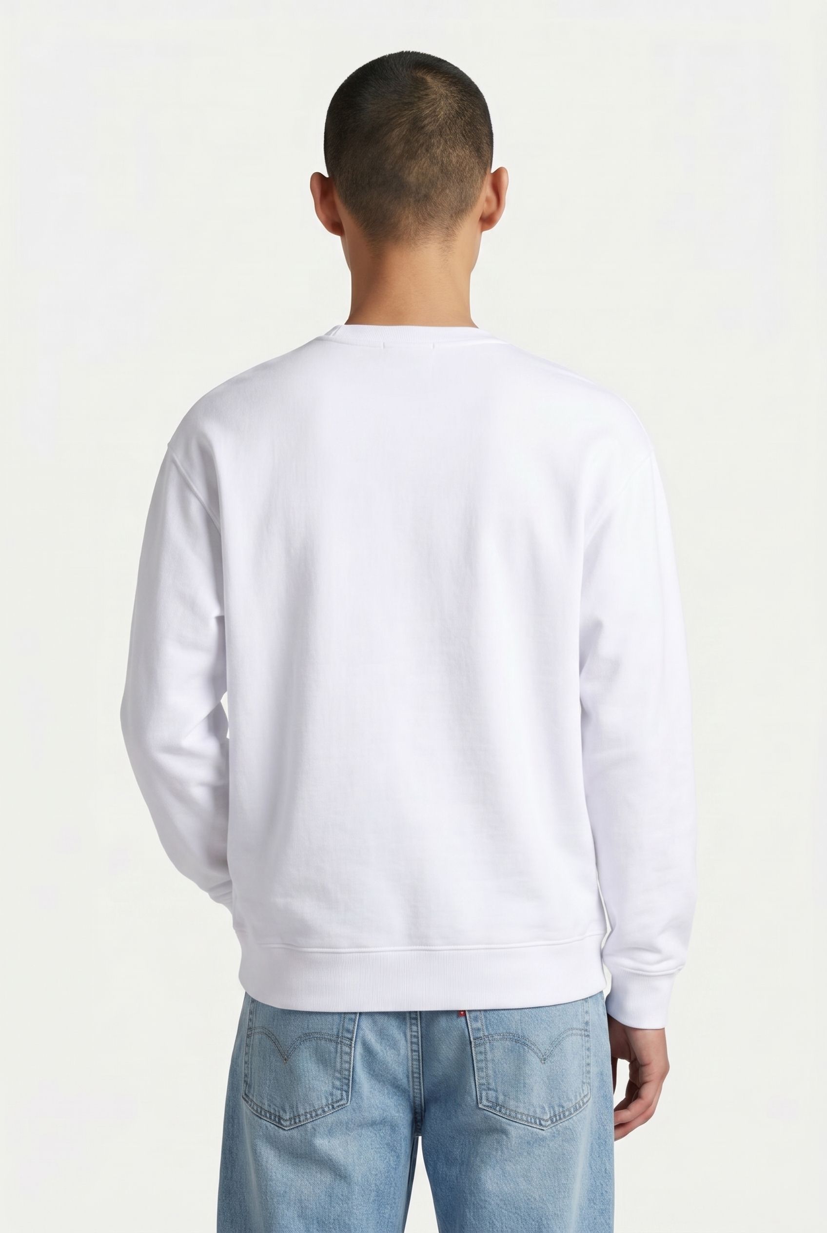 RELAXED T2 GRAPHIC LEVIS POSTER FILLED WHITE 2