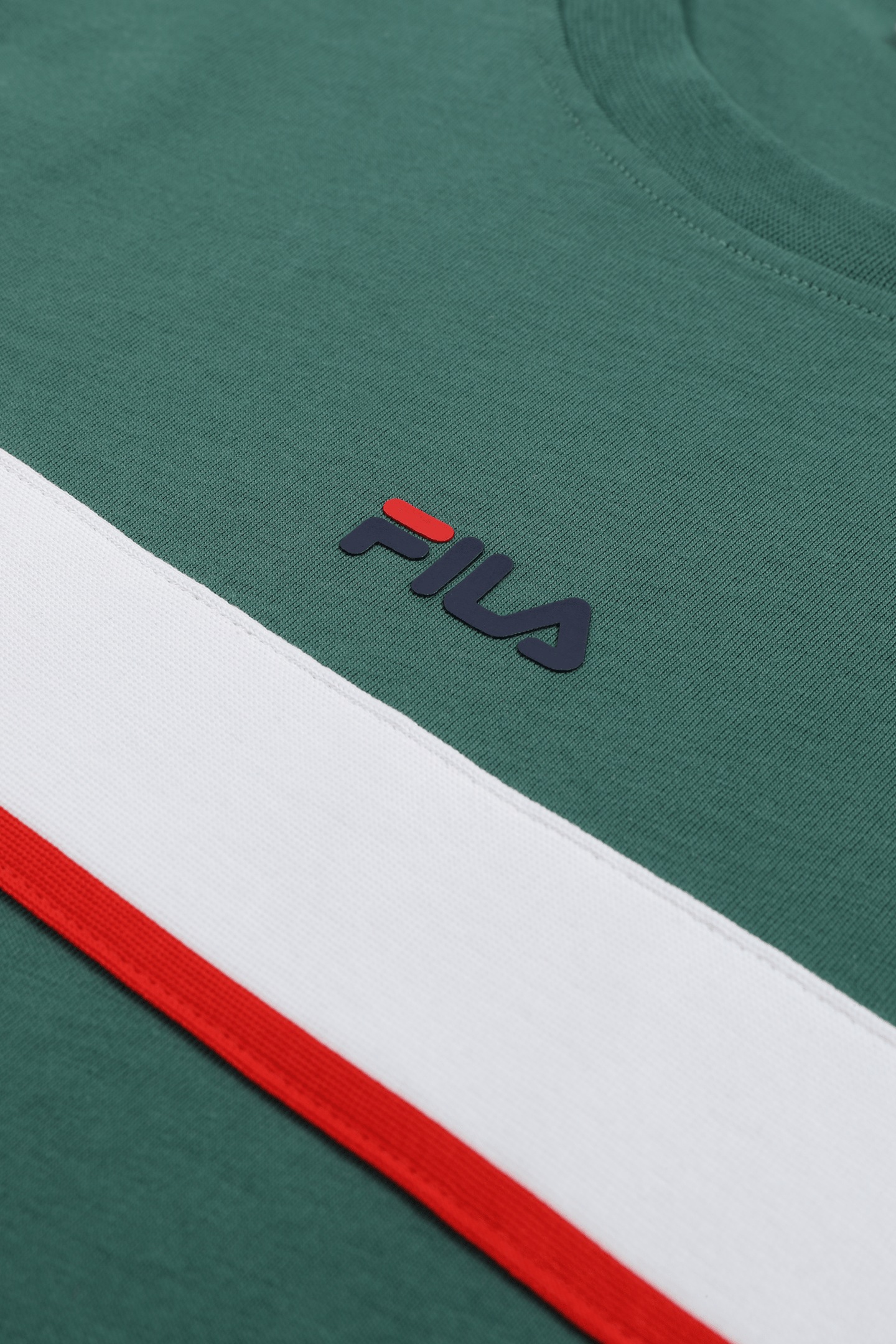 SAGANO REGULAR TAPED T-SHIRT POSY GREEN 7
