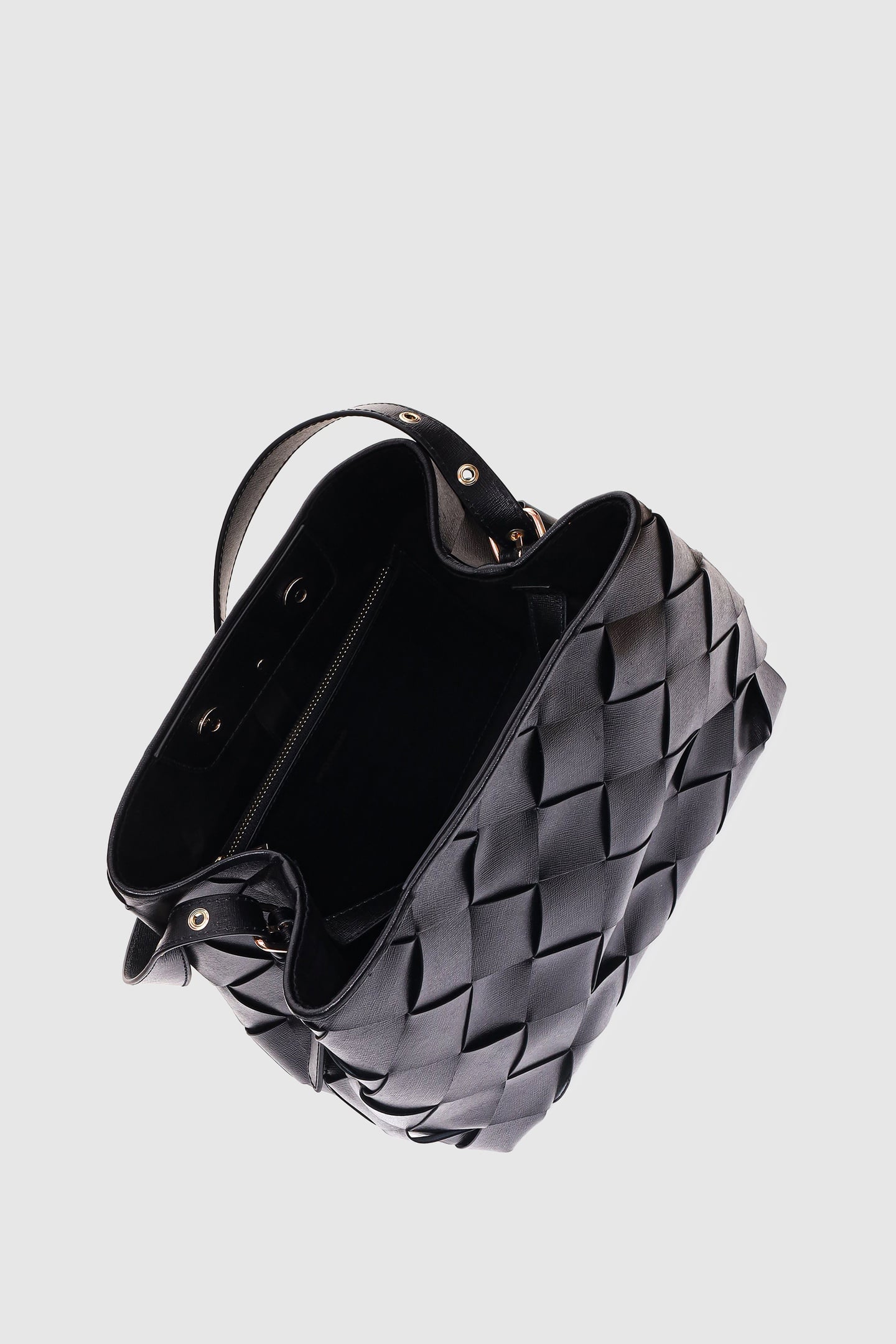 CHIARA BRAIDED FLORENCE BLACK W. GOLD 3