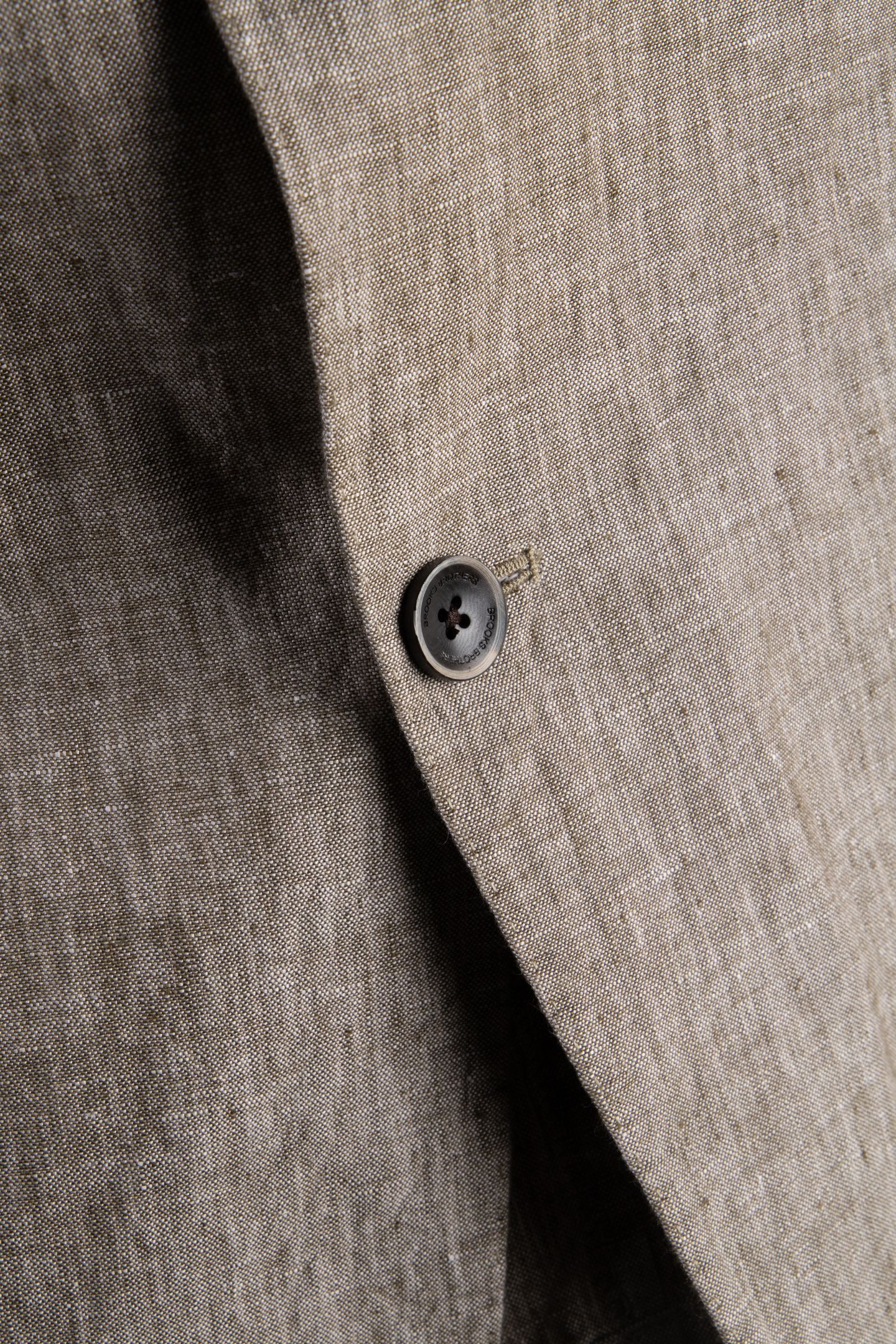 JACKET REGULAR LINING LINEN LIGHT BROWN 7