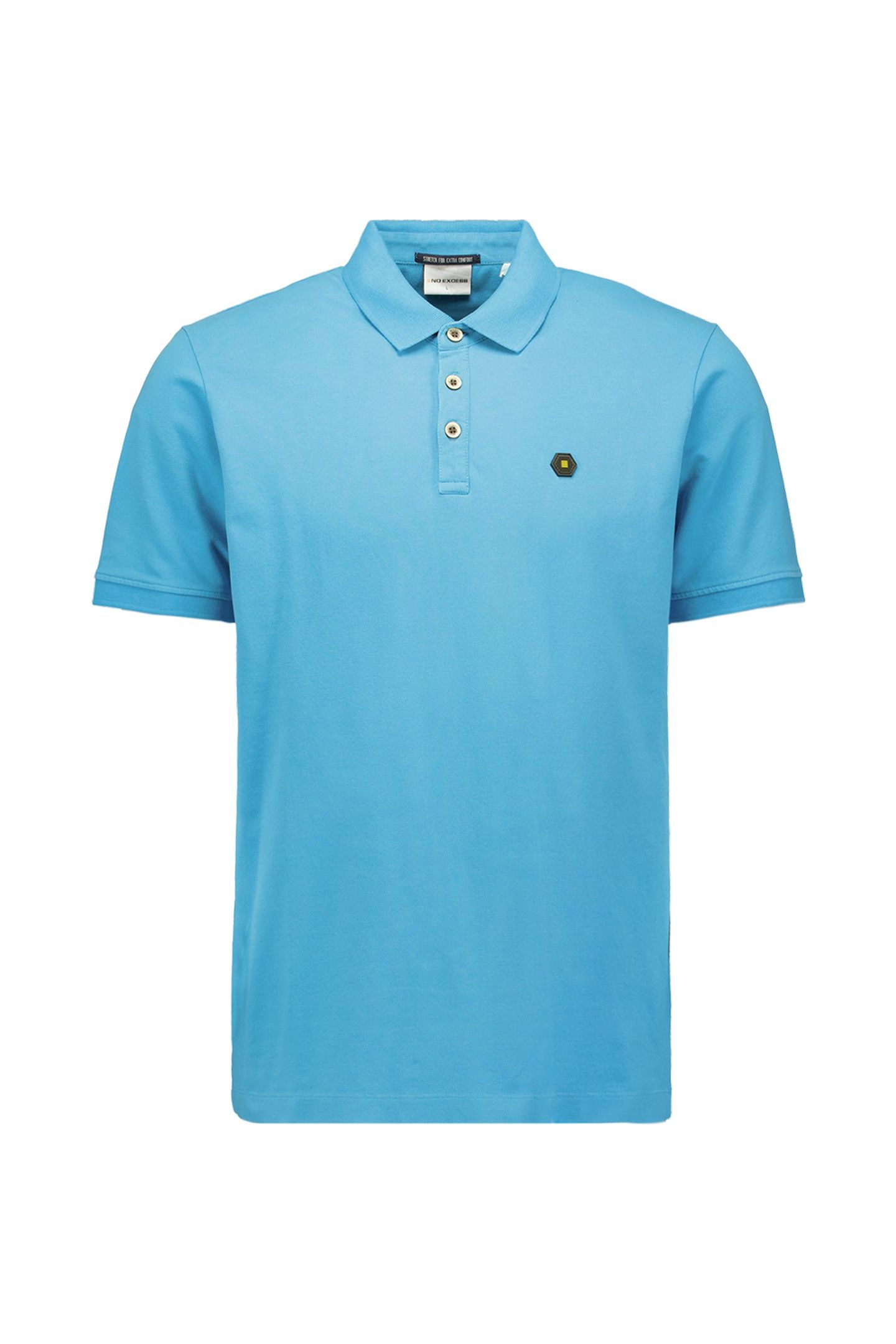 POLO PIQUE GARMENT DYED SEABLUE 5