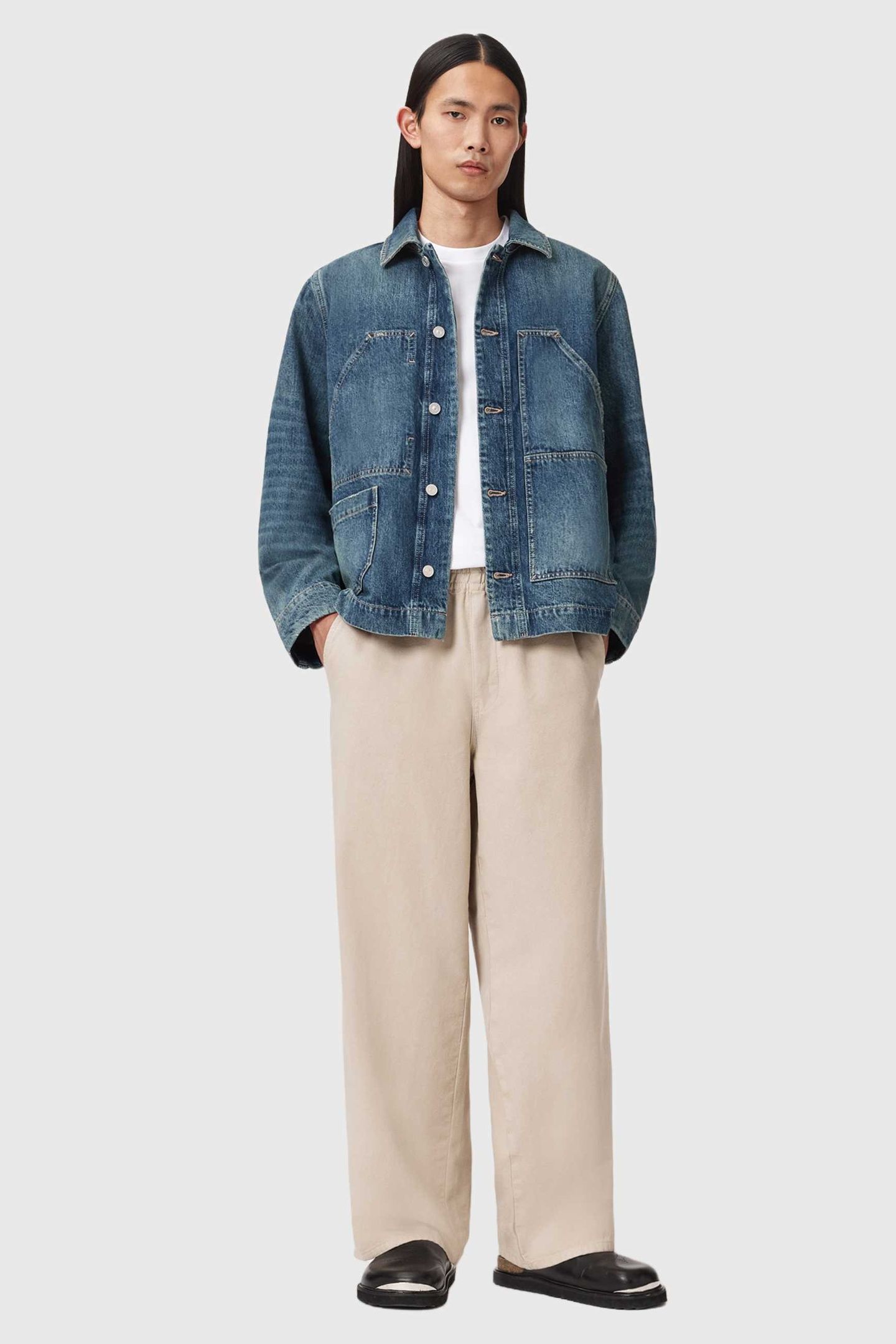 MUKESH JACKET MID INDIGO 3
